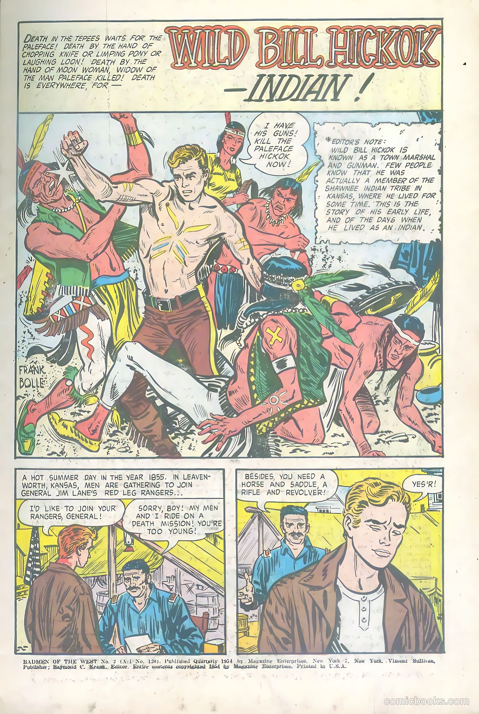 Best of the West #2 (1954) — page 3 of 36