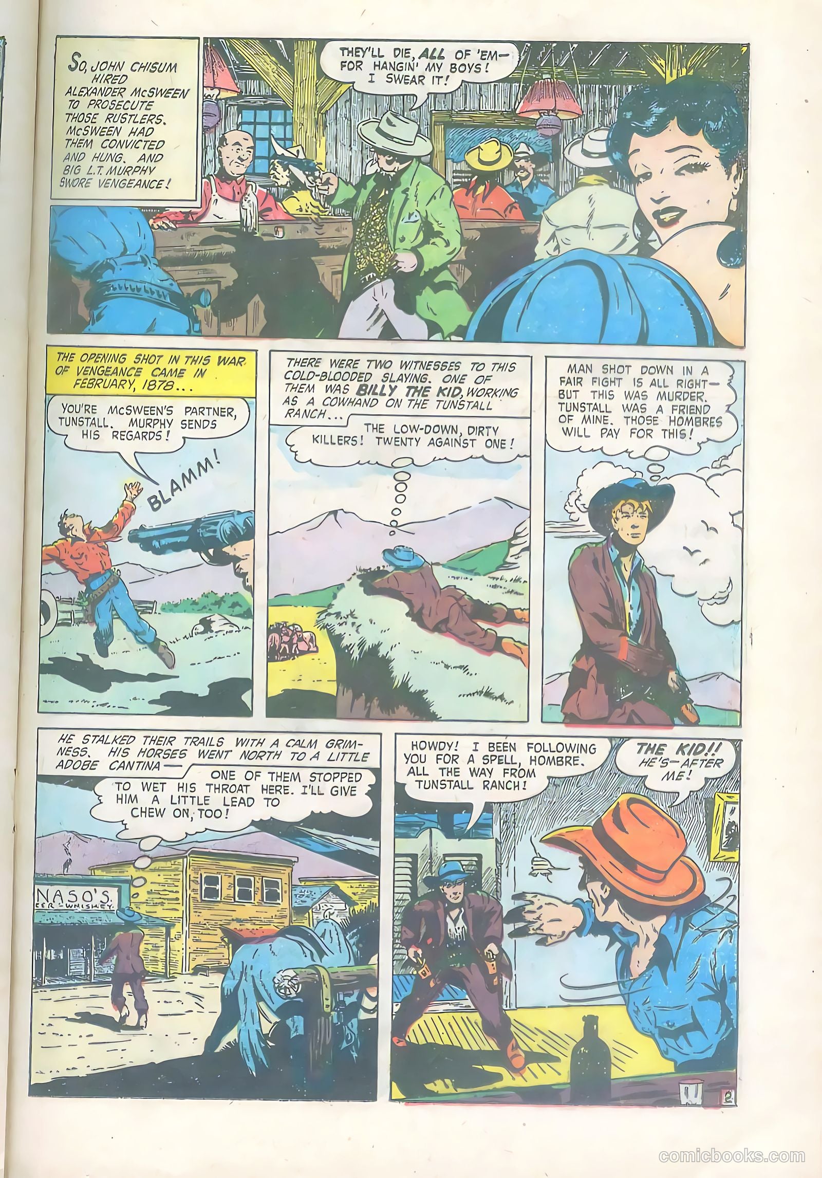 Best of the West #2 (1954) — page 21 of 36