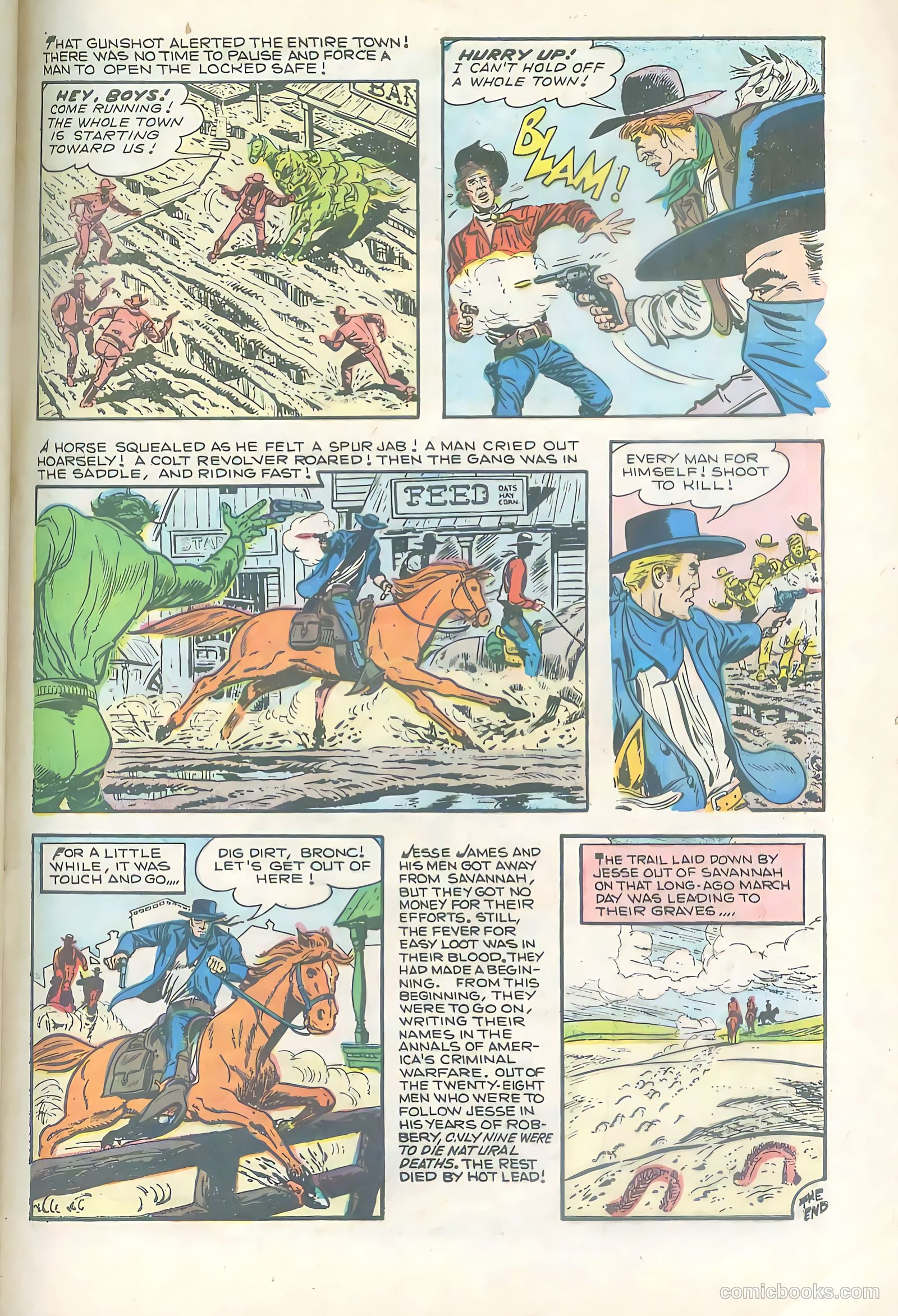 Best of the West #2 (1954) — page 33 of 36