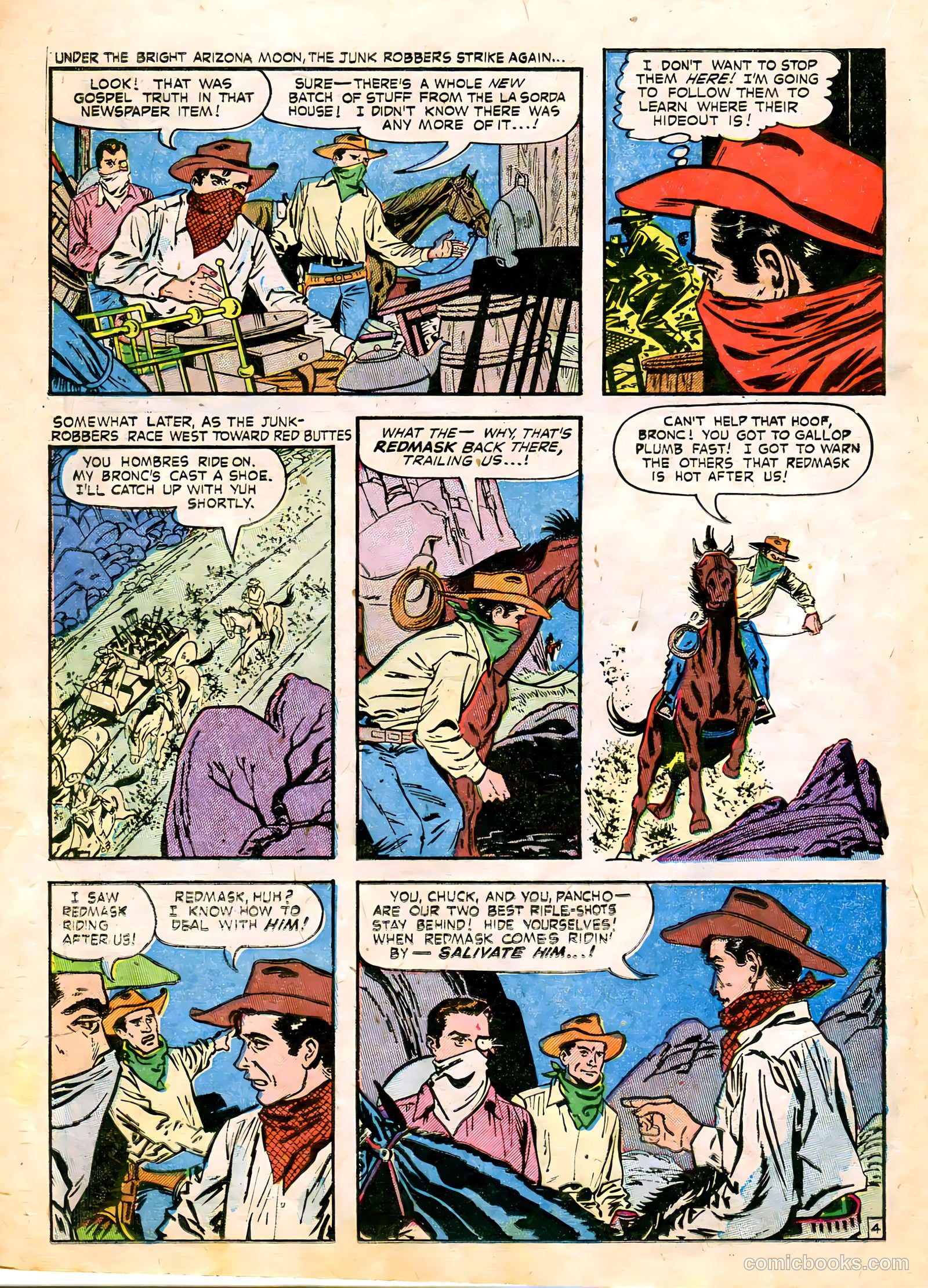 Best of the West #4 (1952) — page 22 of 36