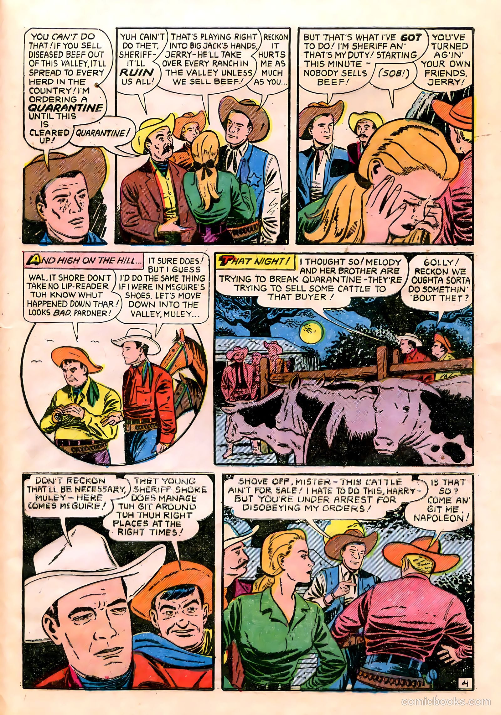 Best of the West #5 (1952) — page 29 of 36