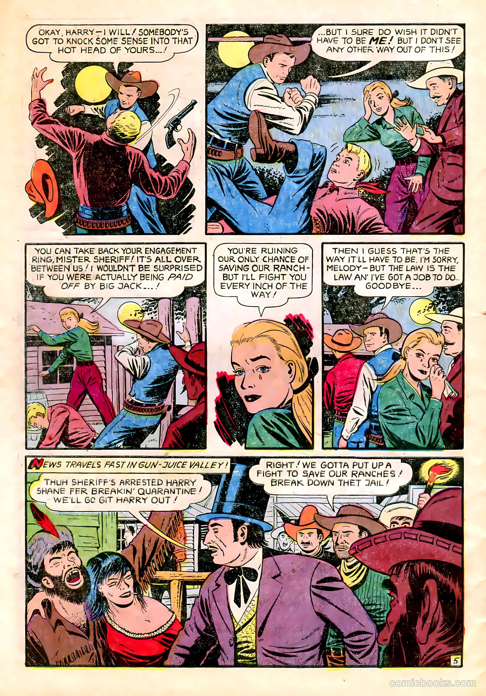 Best of the West #5 (1952) — page 30 of 36