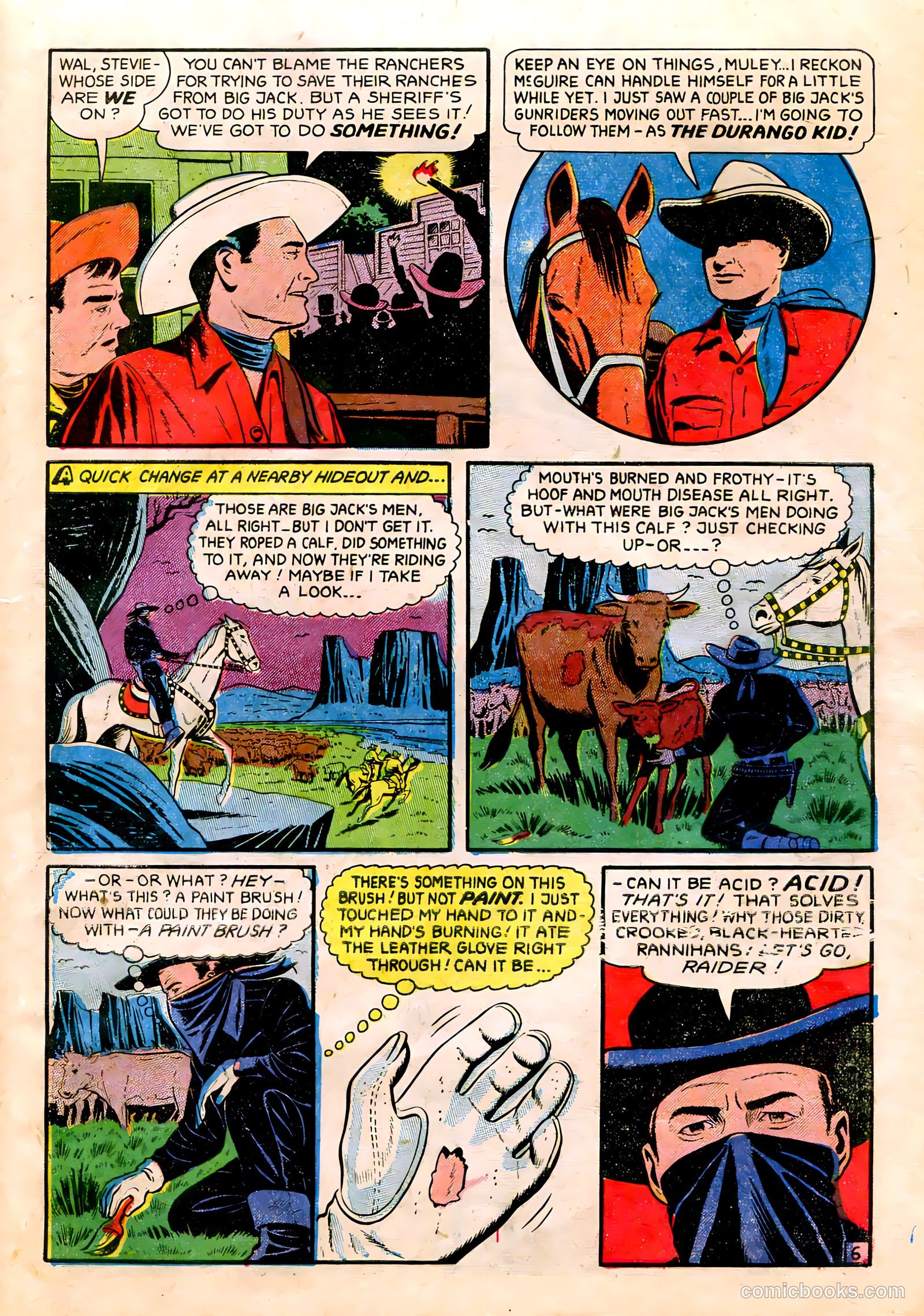 Best of the West #5 (1952) — page 31 of 36