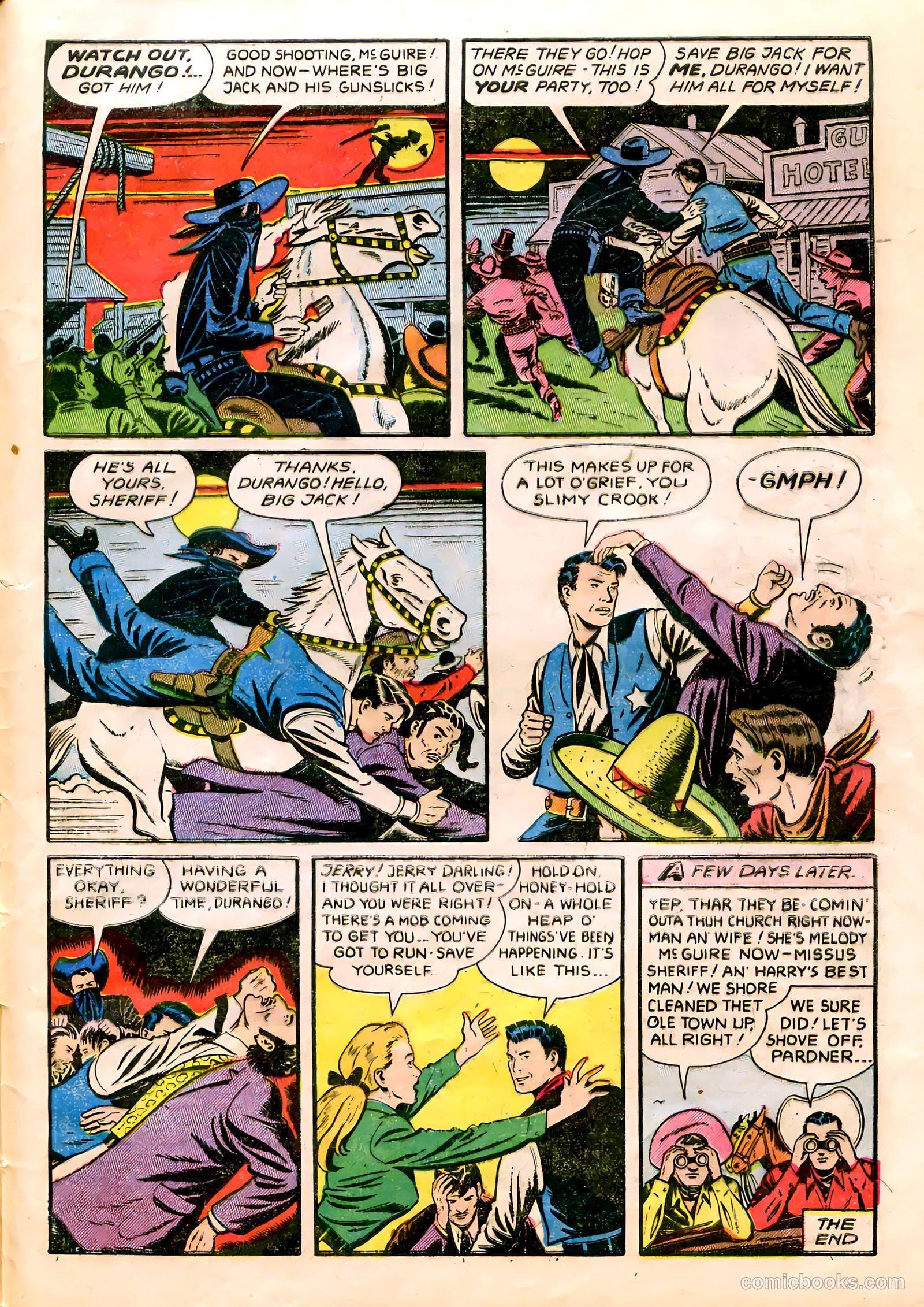 Best of the West #5 (1952) — page 33 of 36