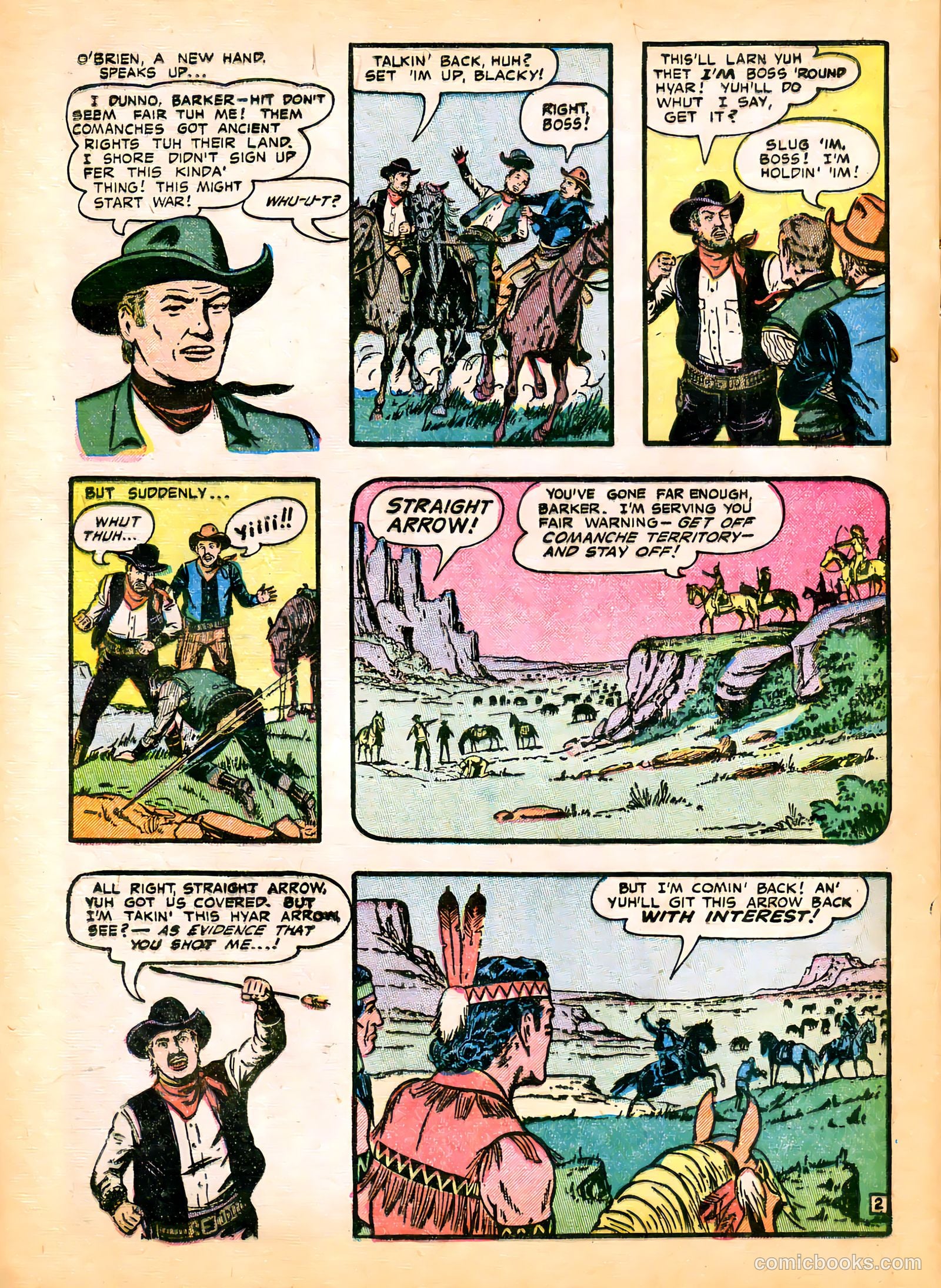 Best of the West #7 (1953) — page 20 of 36