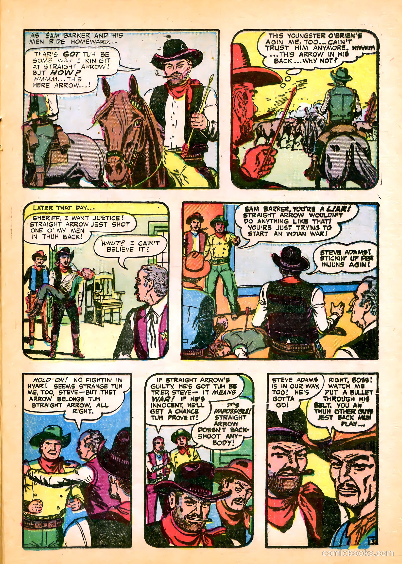 Best of the West #7 (1953) — page 21 of 36