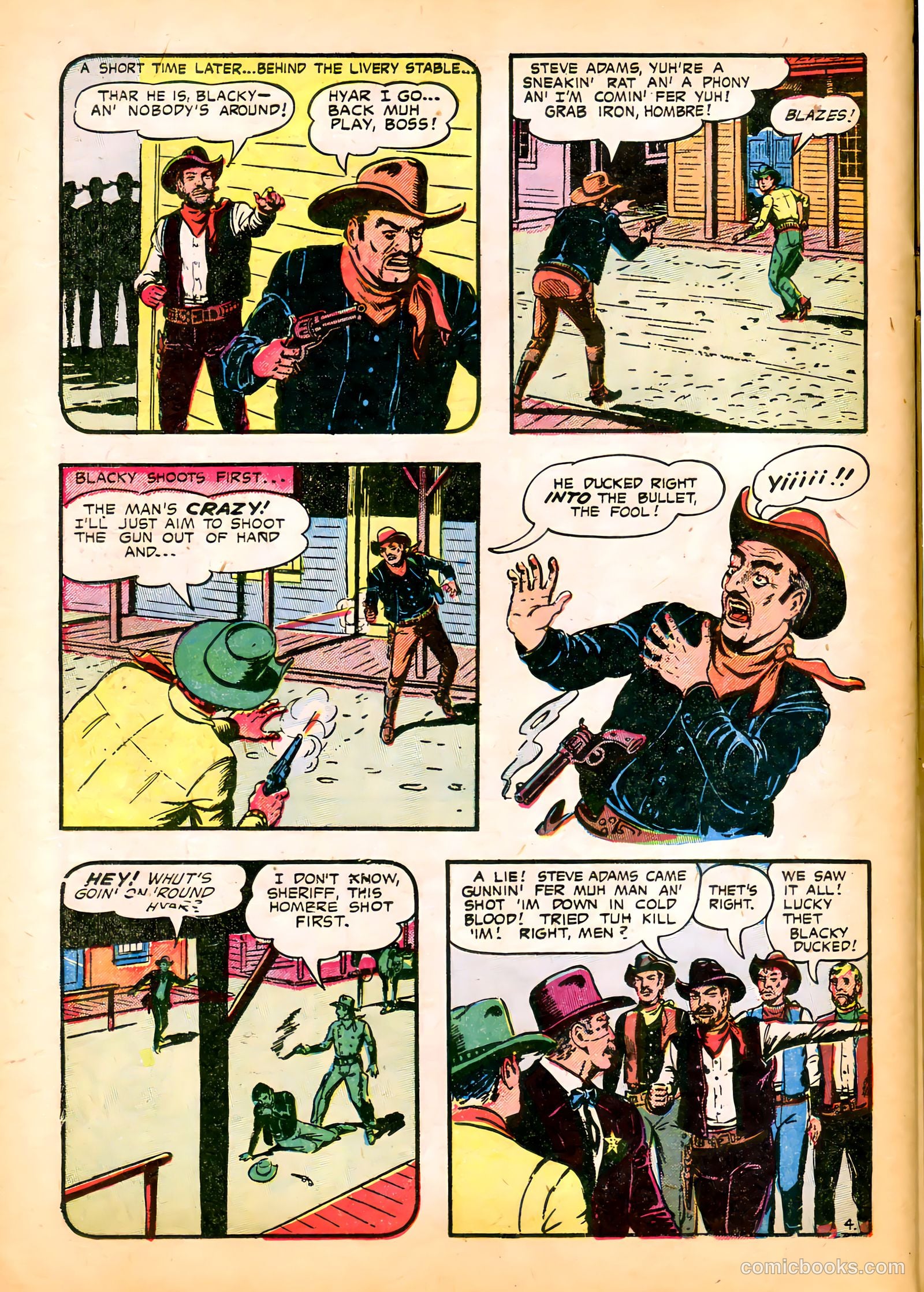 Best of the West #7 (1953) — page 22 of 36