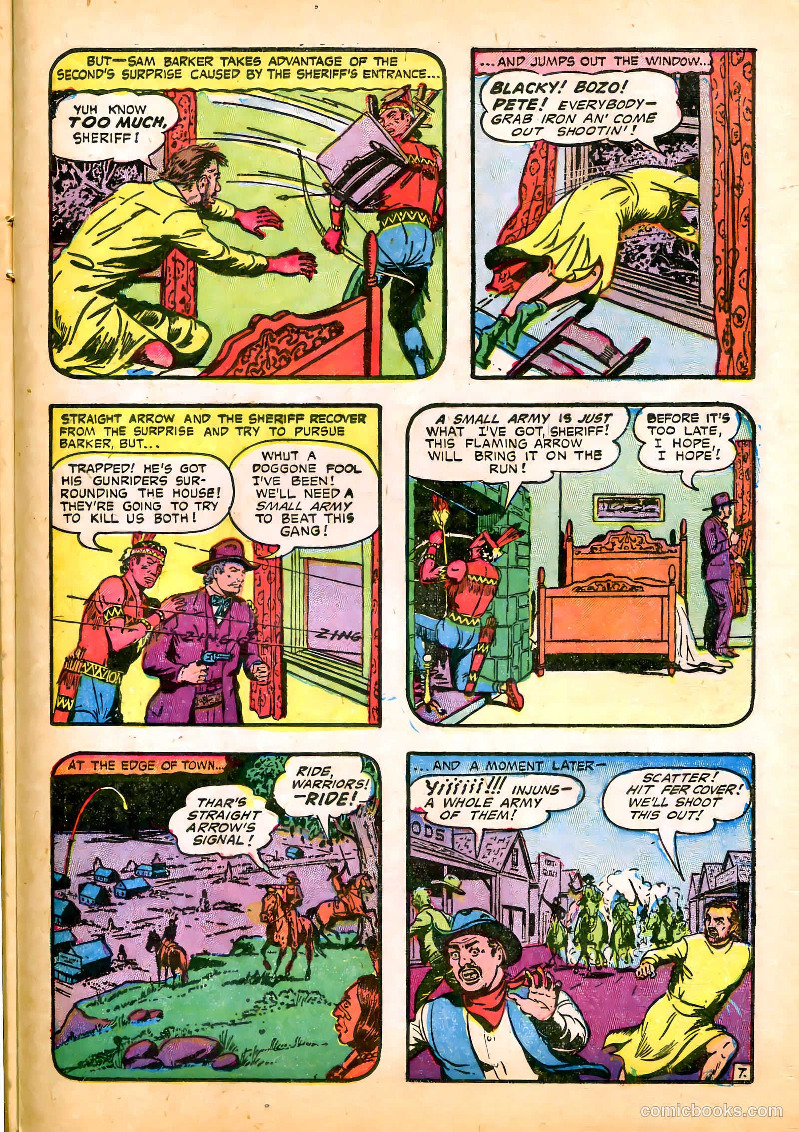 Best of the West #7 (1953) — page 25 of 36