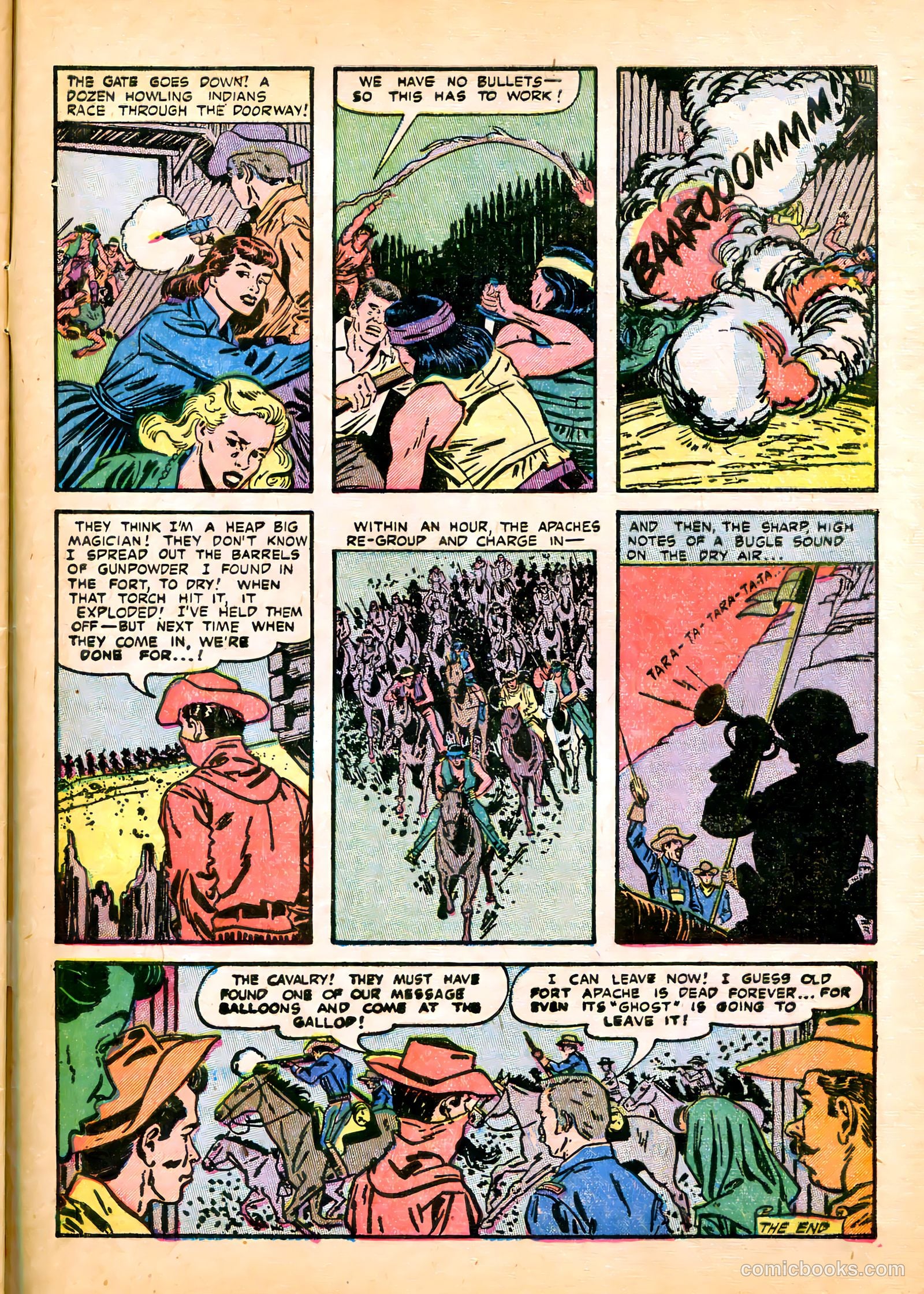 Best of the West #7 (1953) — page 33 of 36