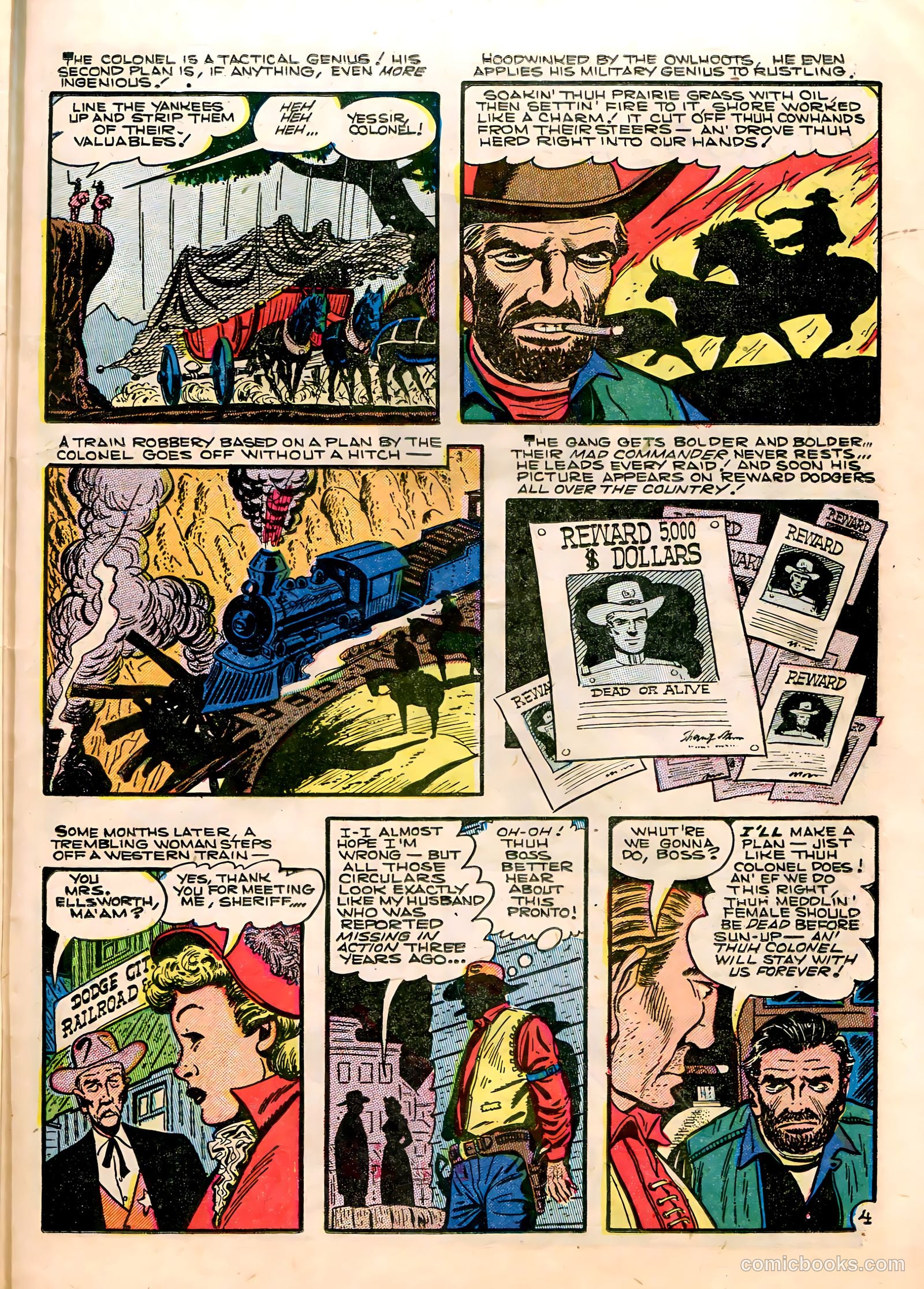 Best of the West #8 (1958) — page 23 of 36
