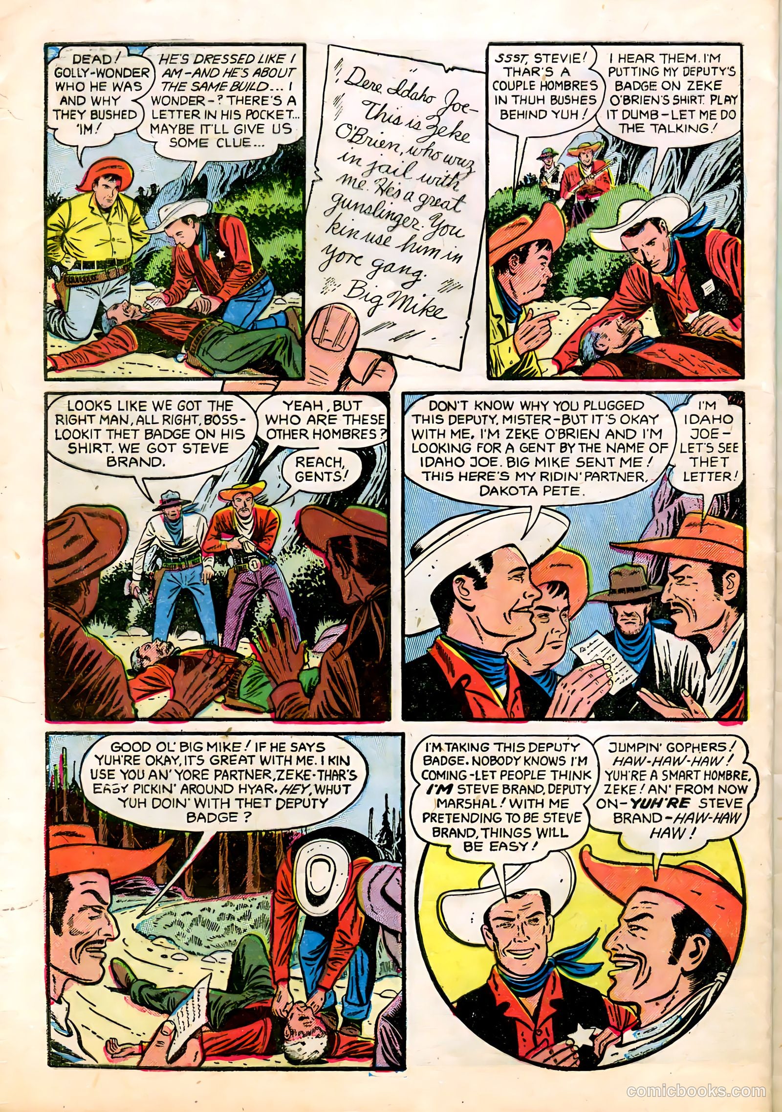 Best of the West #8 (1958) — page 28 of 36