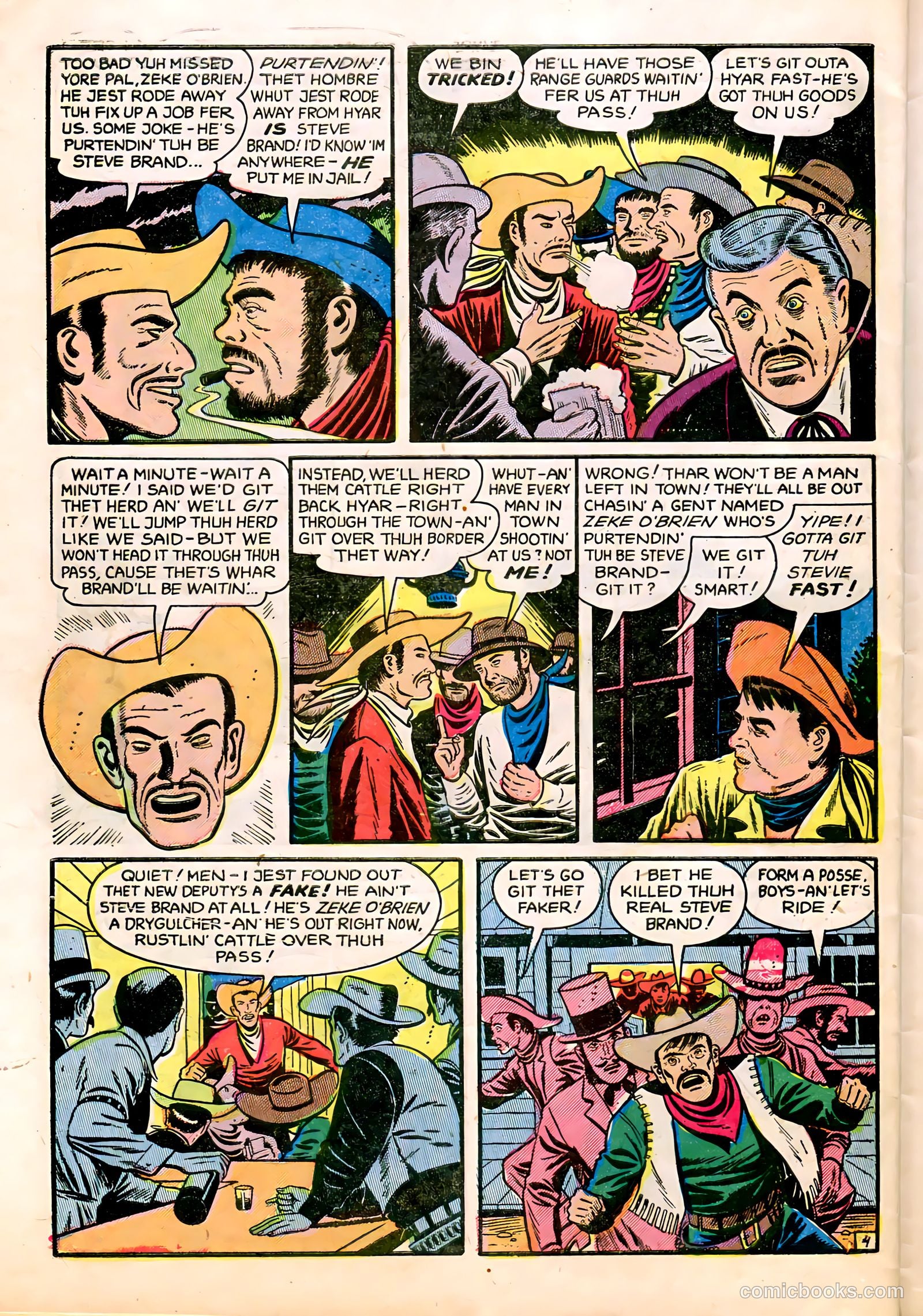 Best of the West #8 (1958) — page 30 of 36