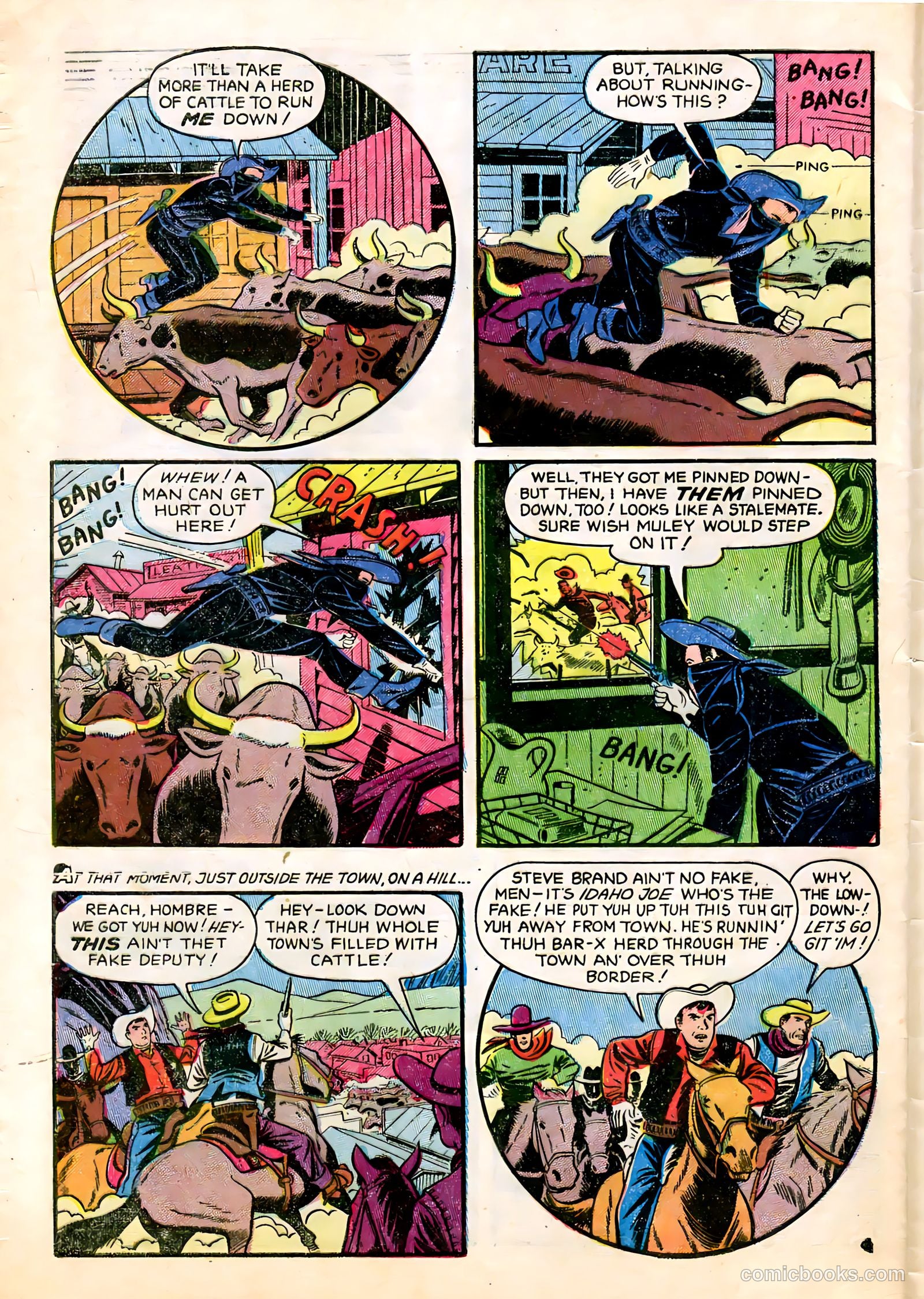 Best of the West #8 (1958) — page 32 of 36