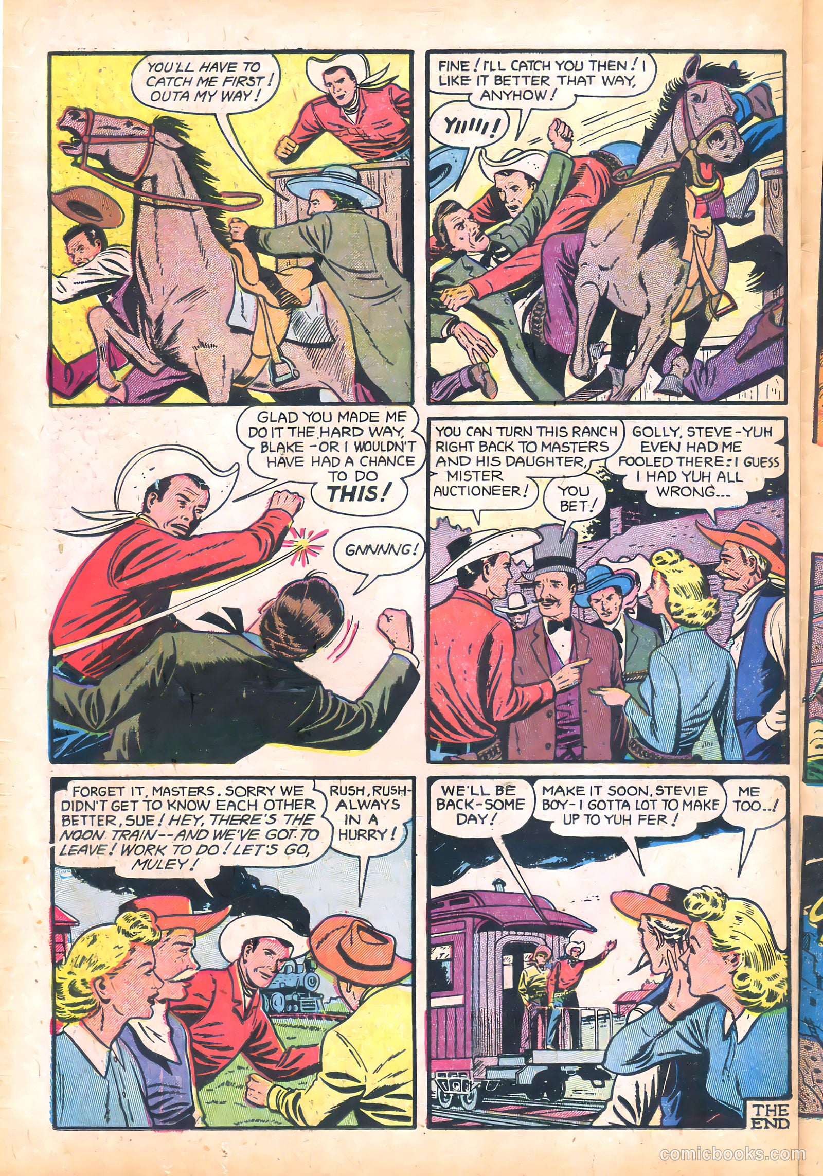 Best of the West #9 (1953) — page 25 of 36