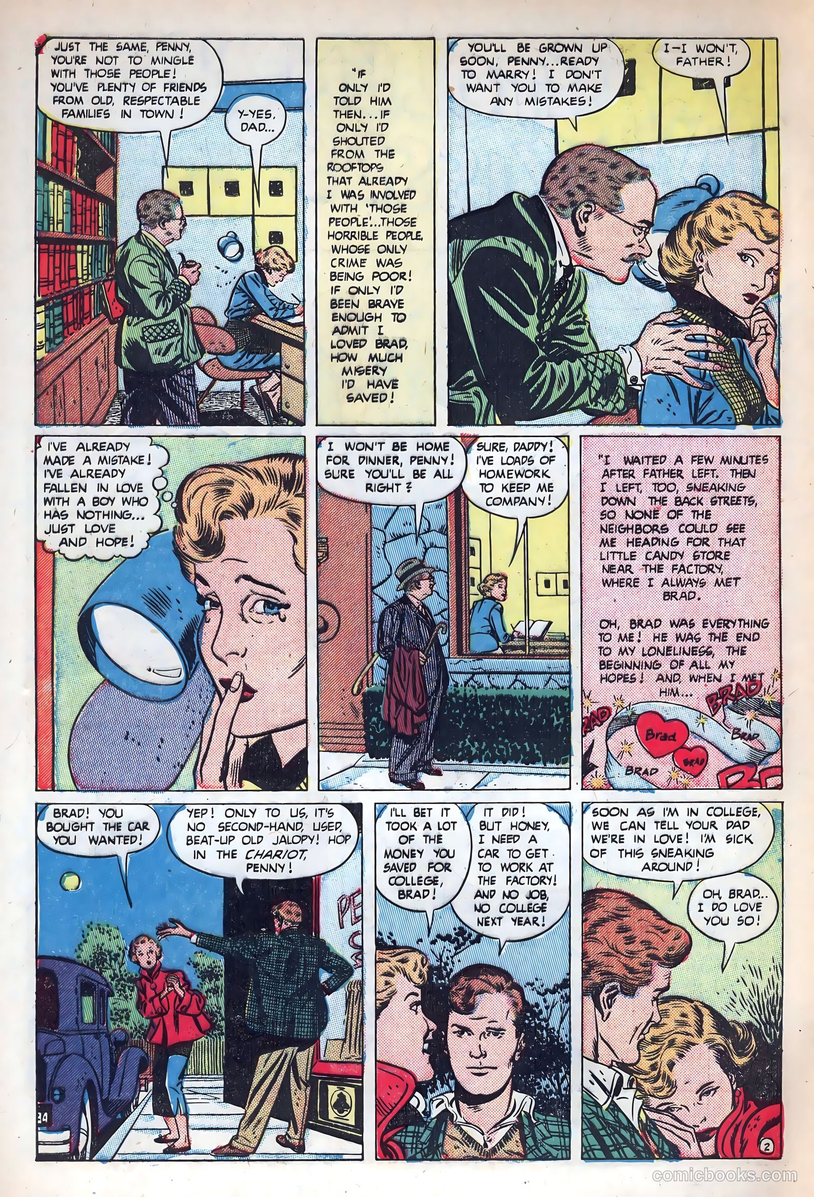 Best Romance #5 (1952) — page 4 of 36