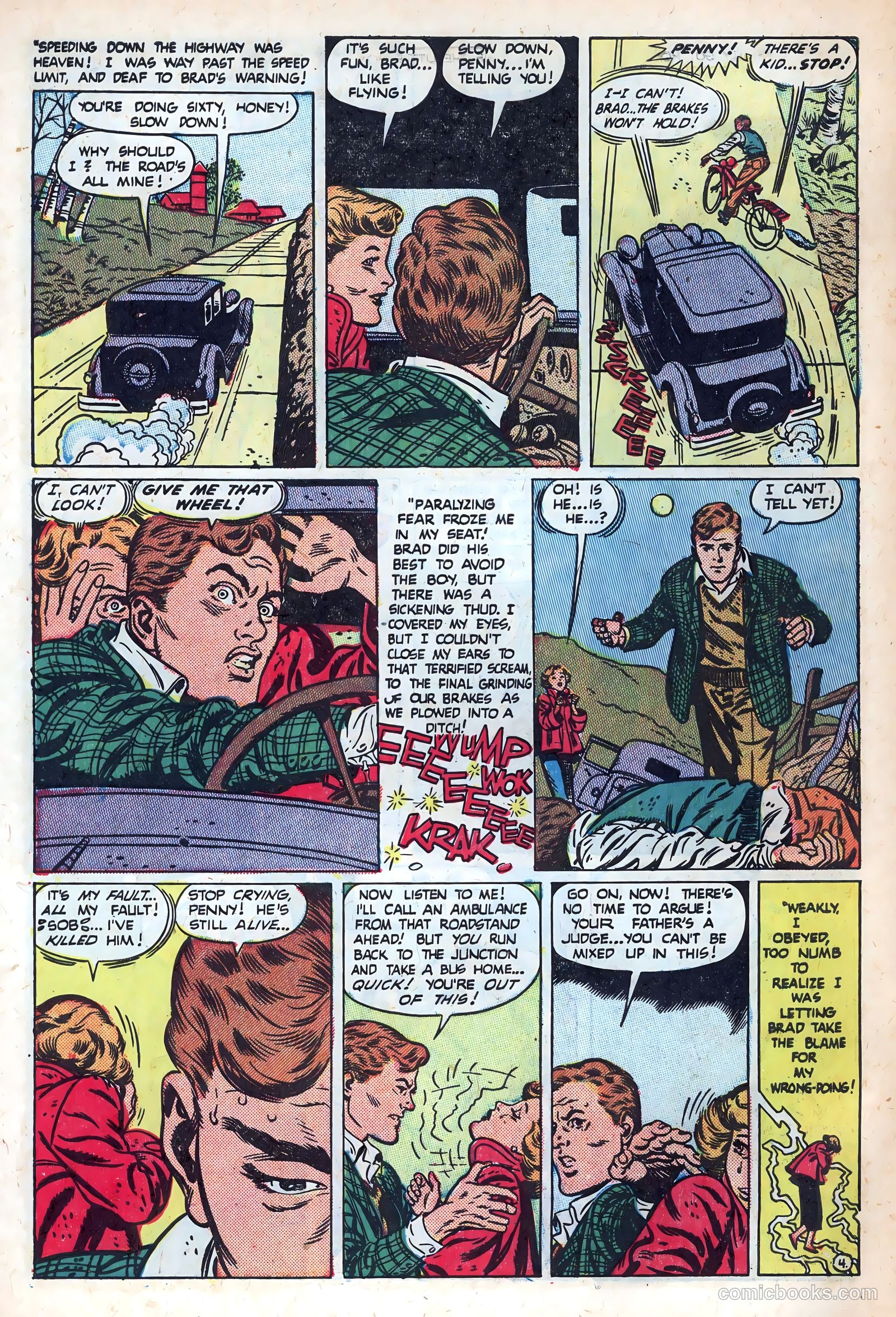 Best Romance #5 (1952) — page 6 of 36