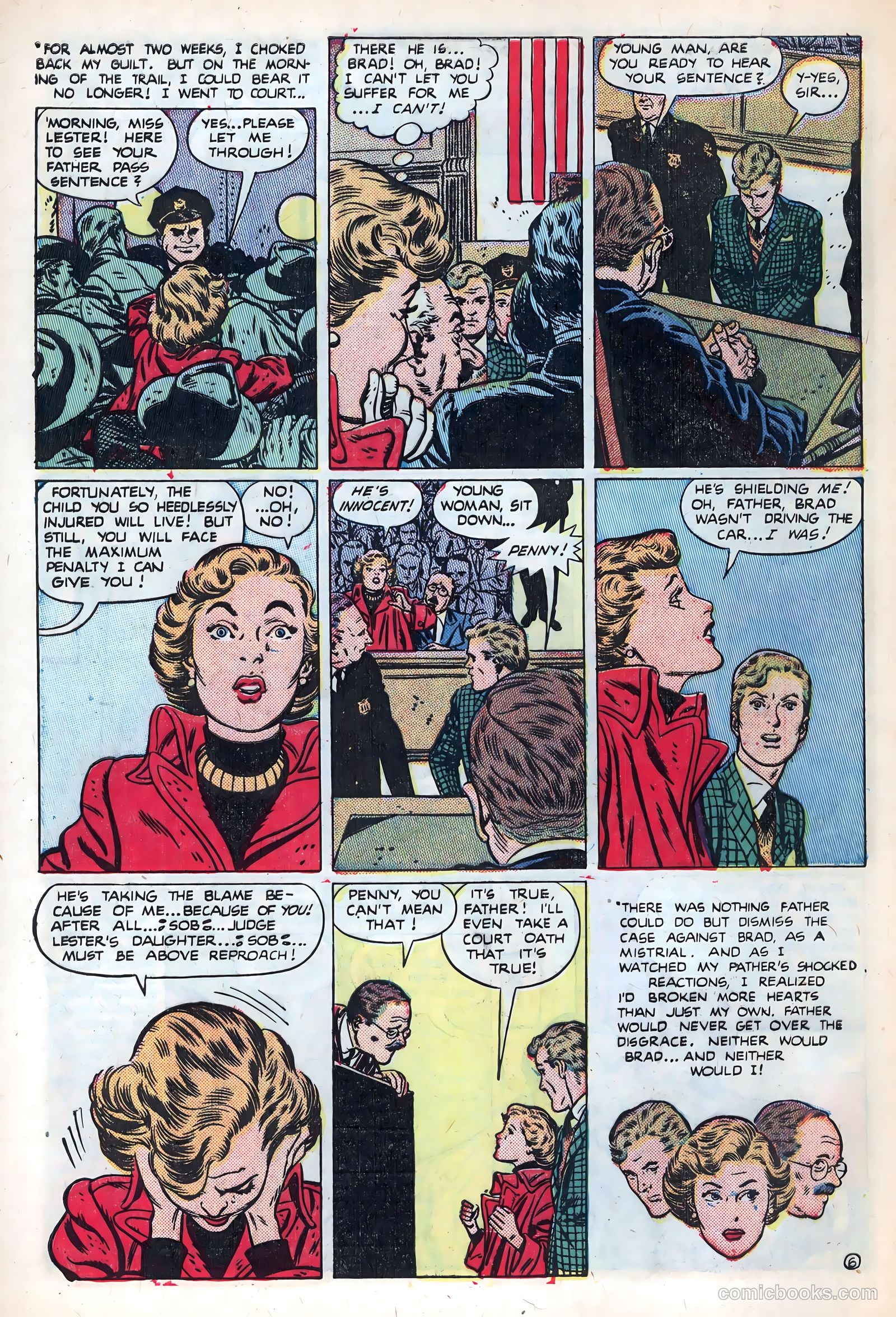 Best Romance #5 (1952) — page 8 of 36