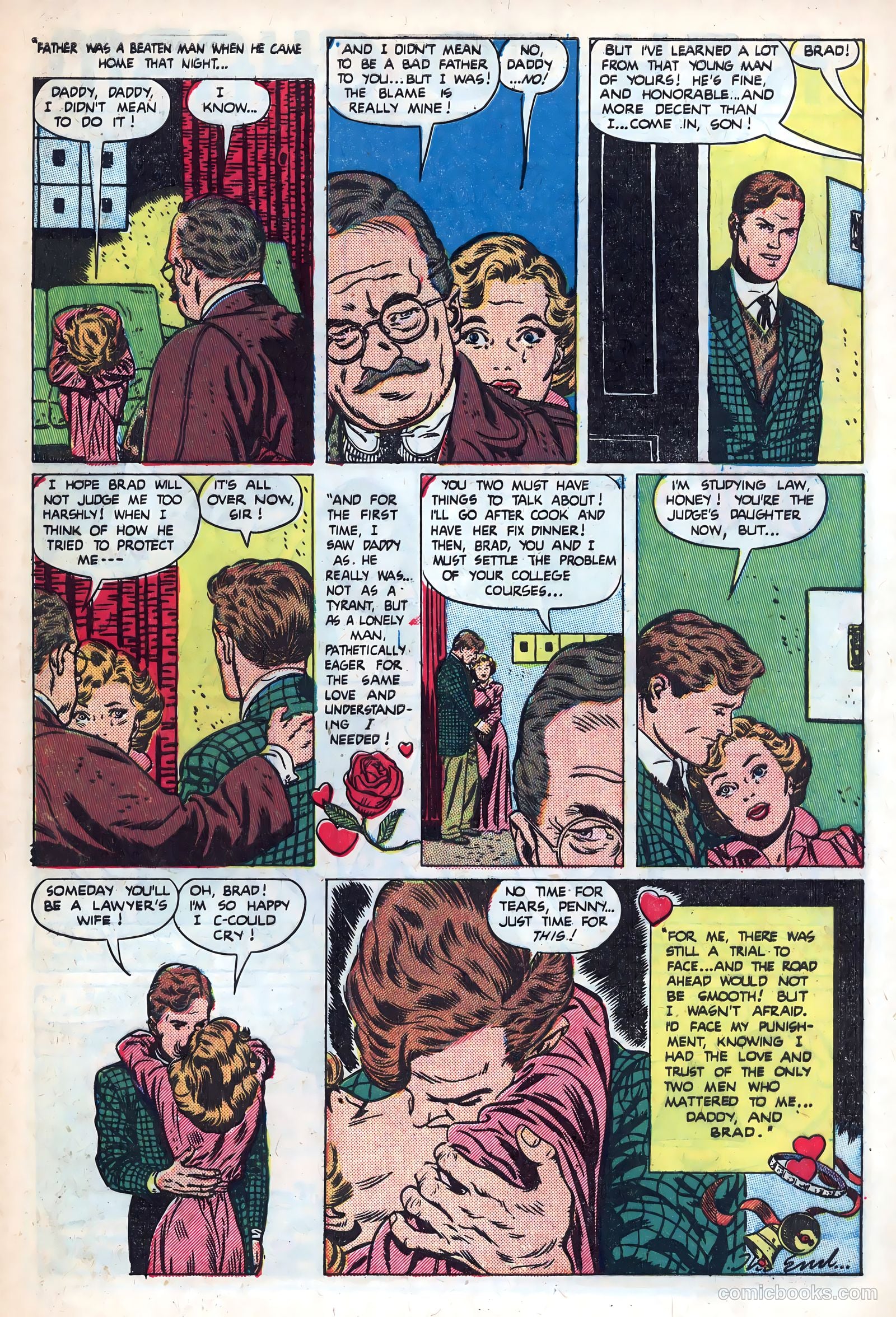 Best Romance #5 (1952) — page 9 of 36
