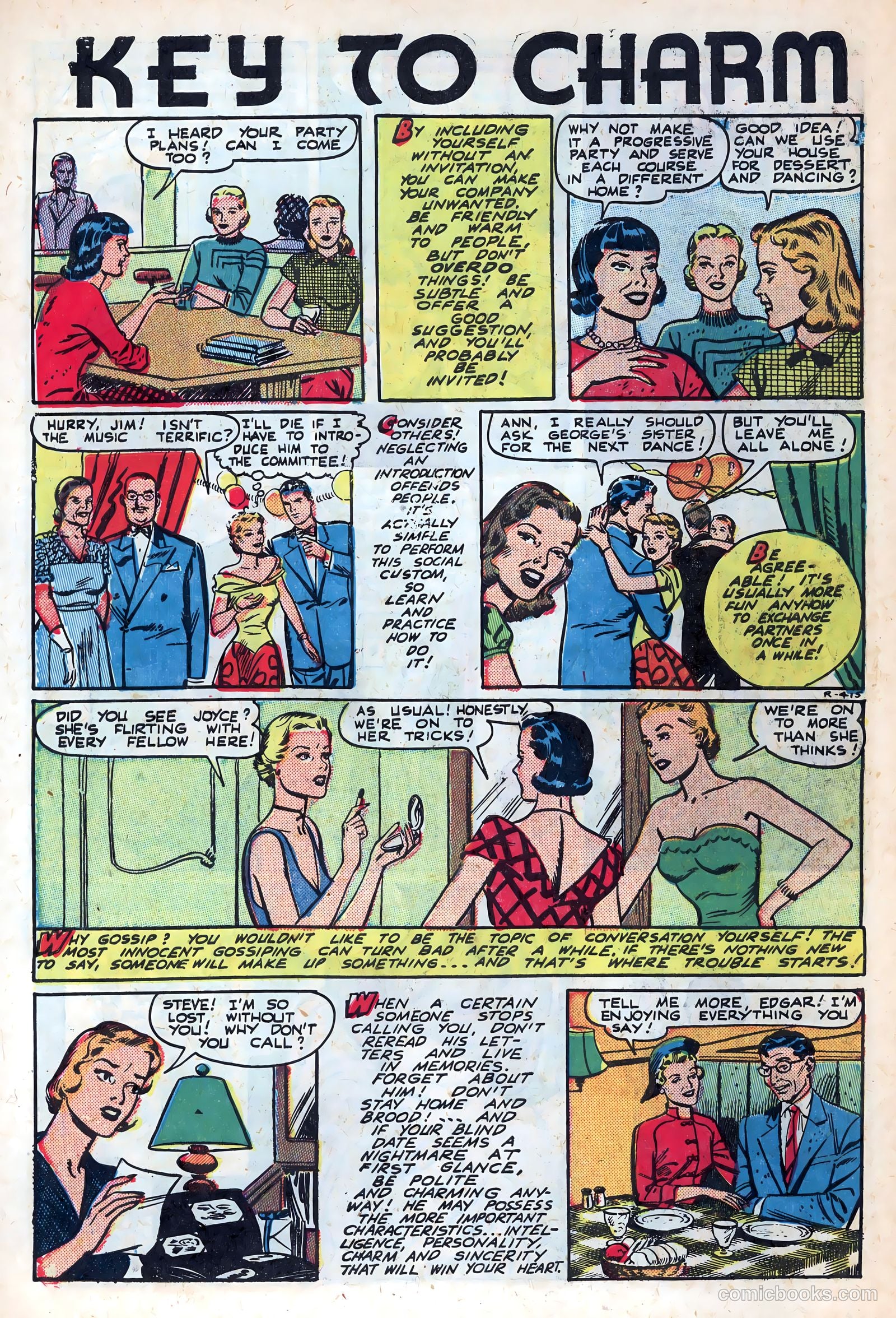 Best Romance #5 (1952) — page 10 of 36