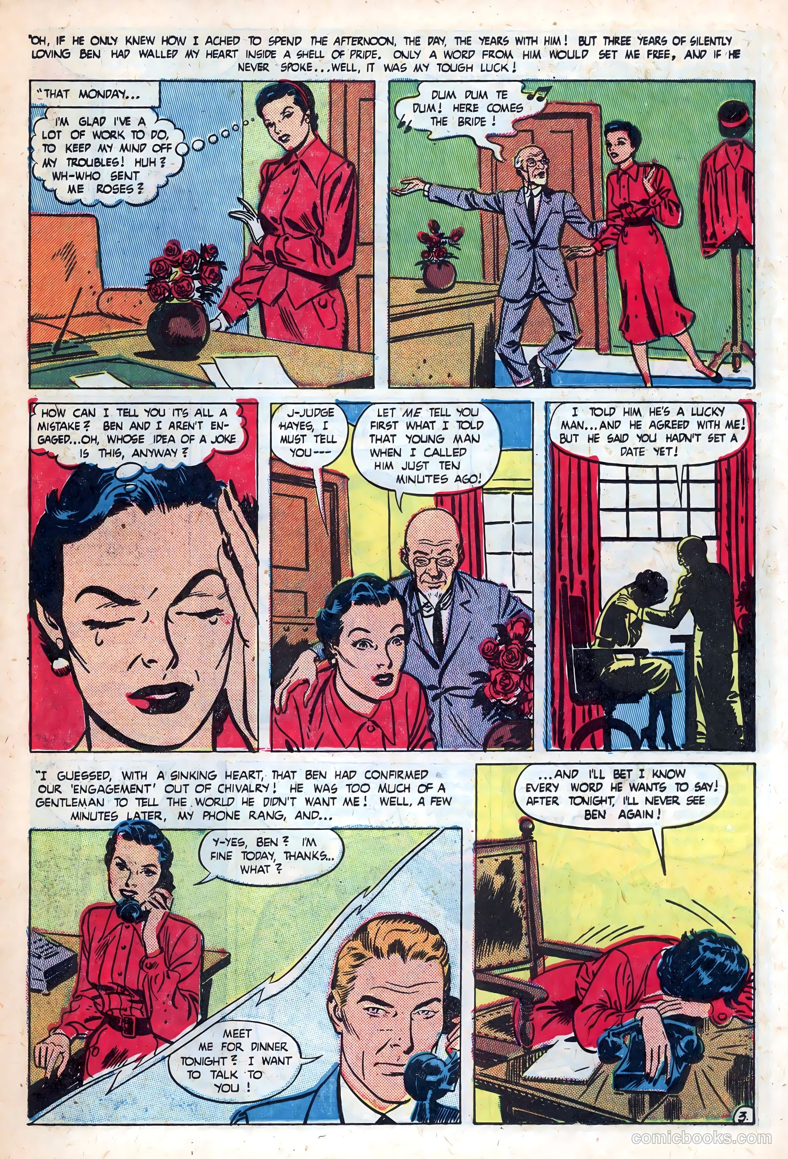 Best Romance #5 (1952) — page 15 of 36