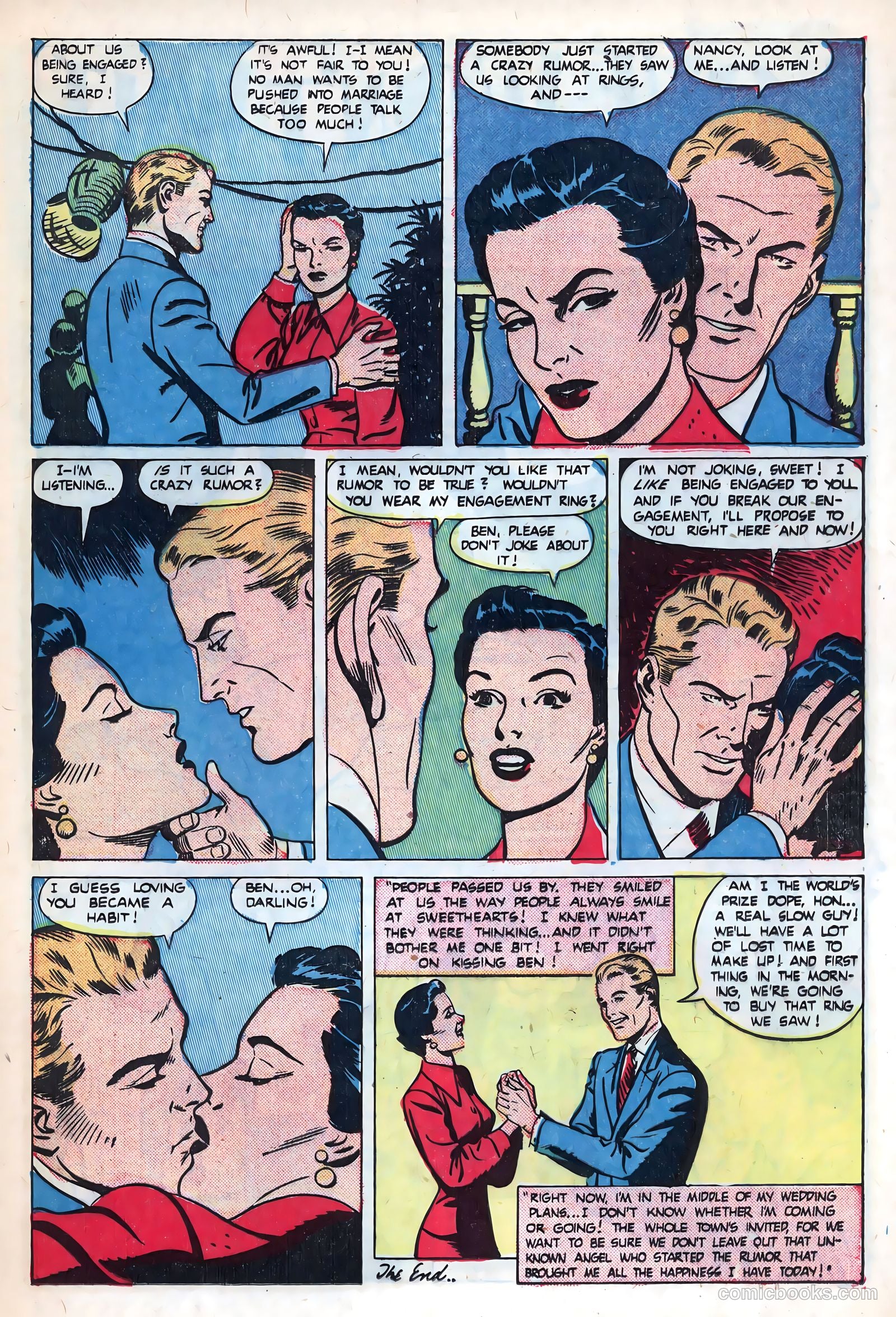 Best Romance #5 (1952) — page 17 of 36