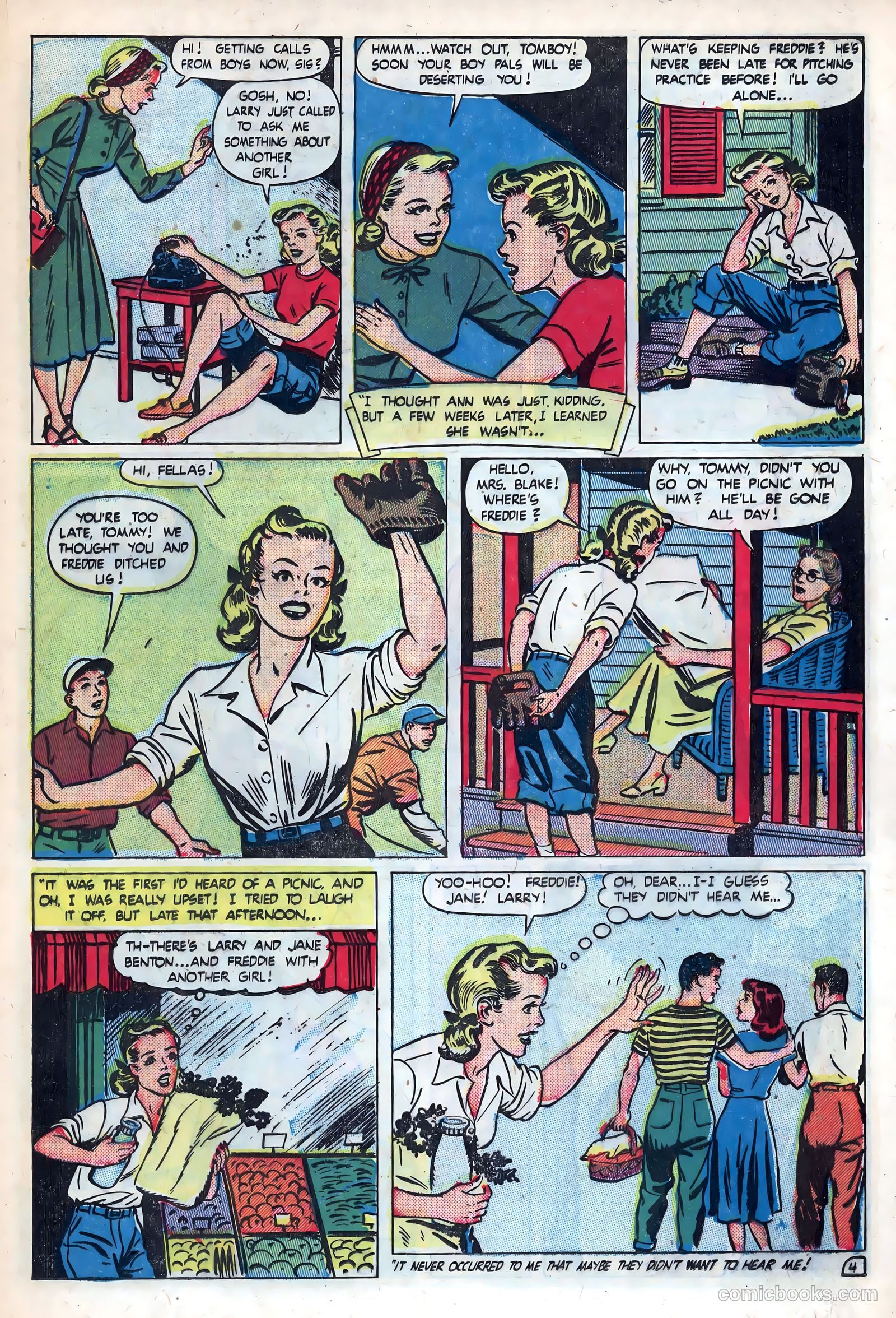Best Romance #5 (1952) — page 21 of 36