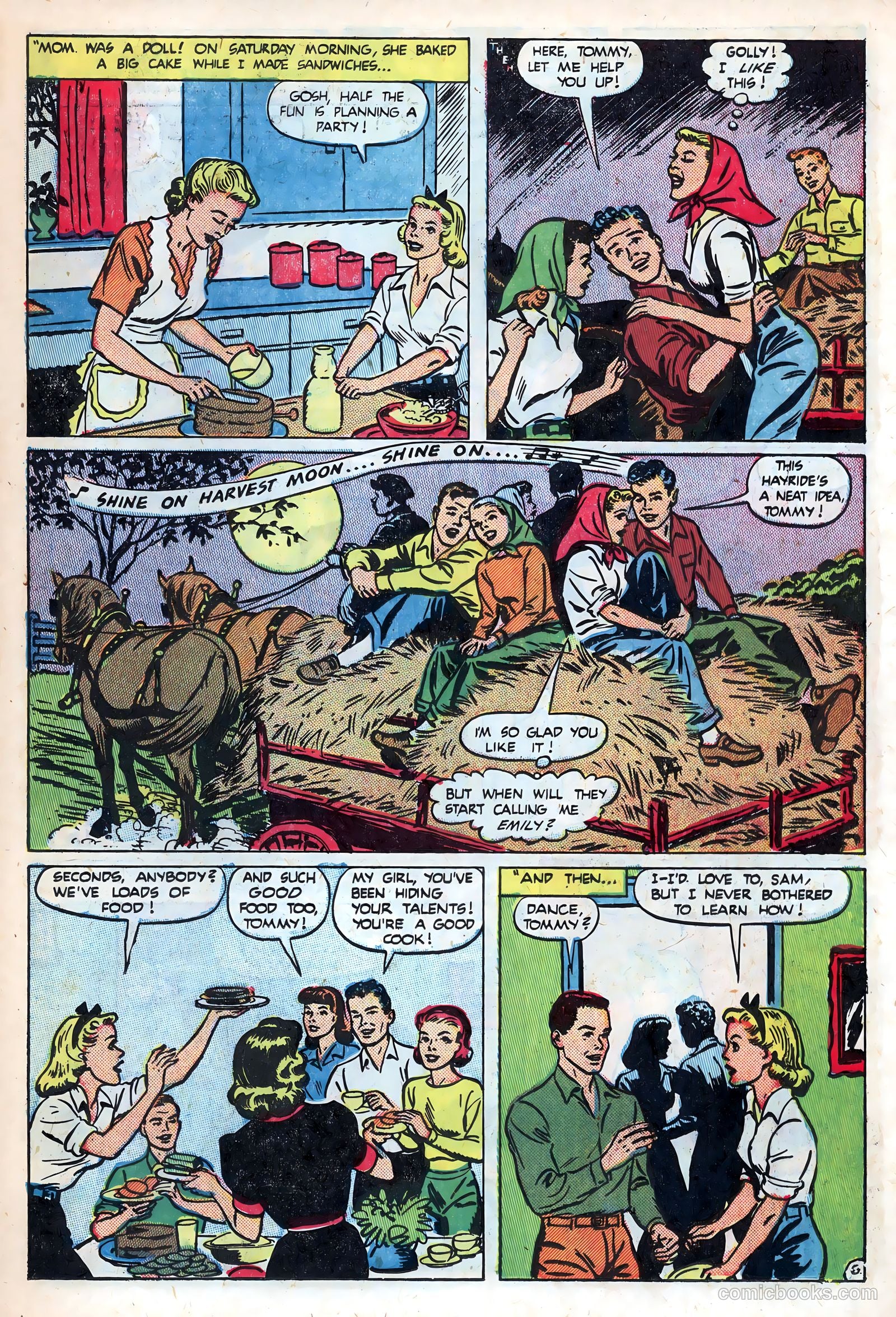 Best Romance #5 (1952) — page 23 of 36
