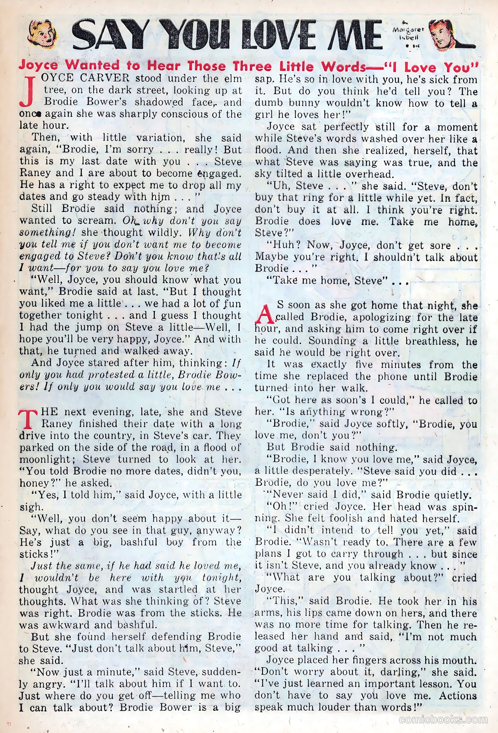 Best Romance #5 (1952) — page 29 of 36