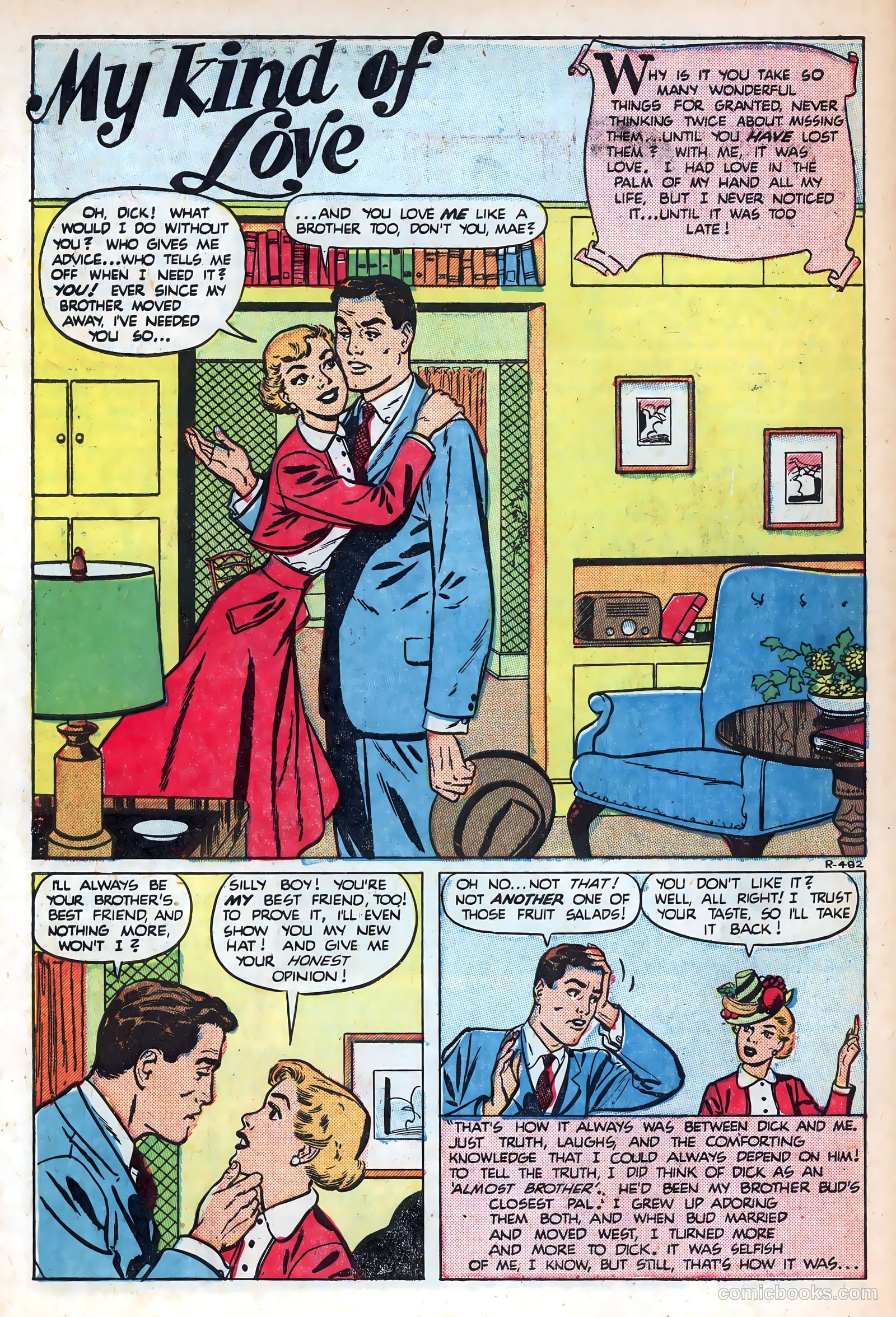 Best Romance #5 (1952) — page 30 of 36