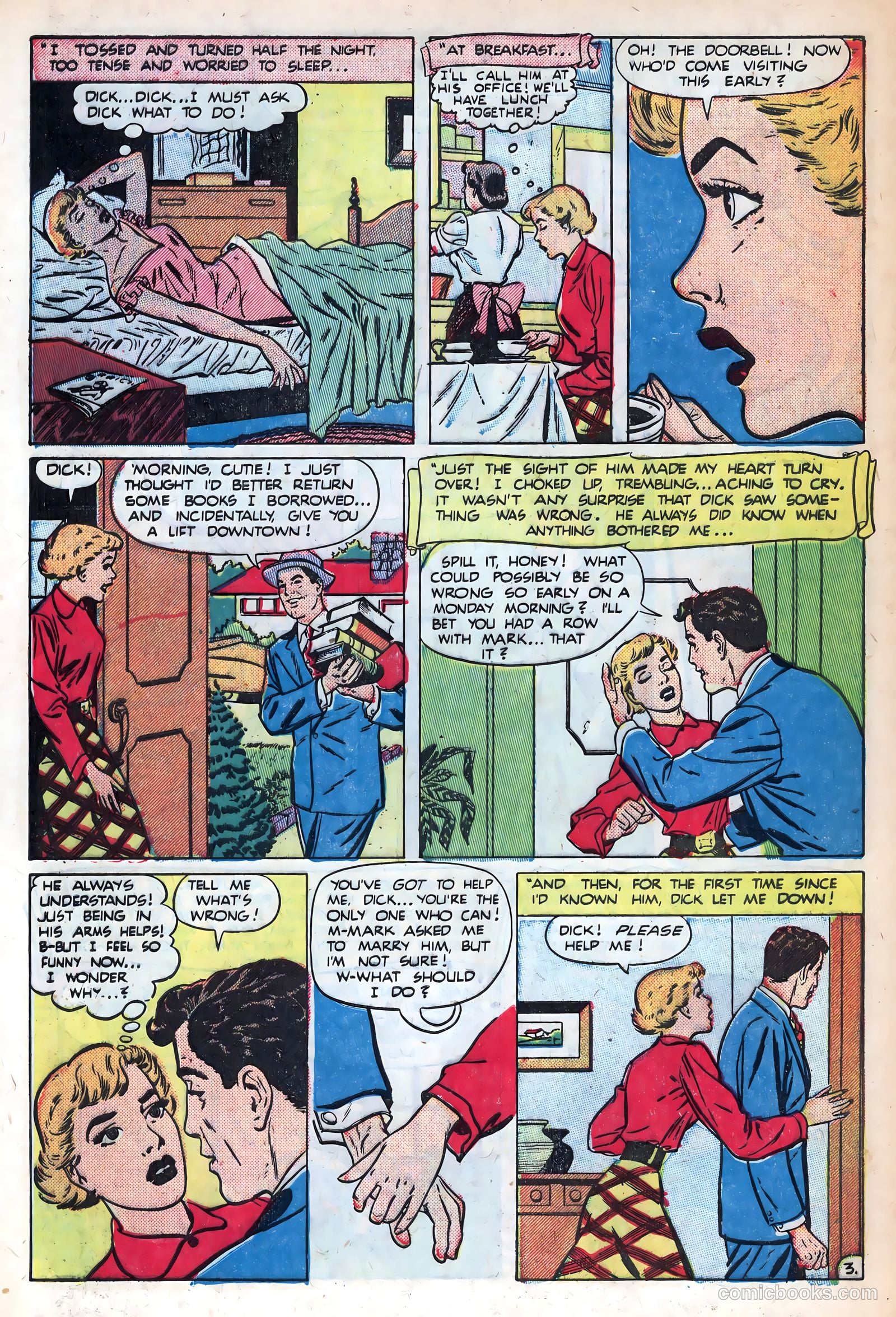 Best Romance #5 (1952) — page 32 of 36