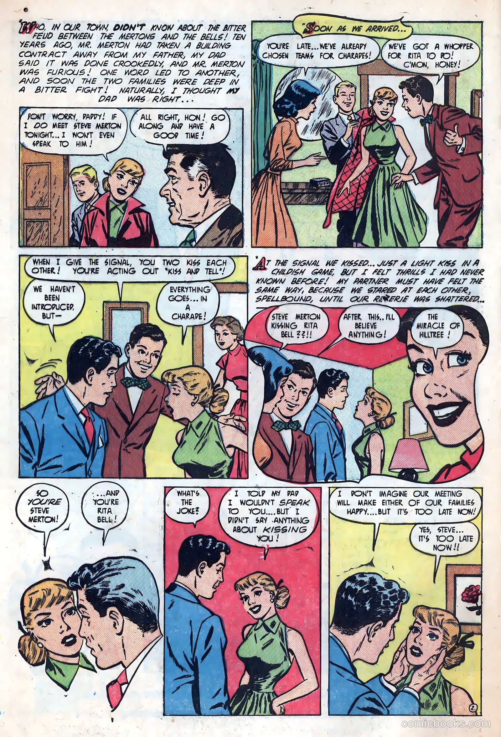 Best Romance #6 (1952) — page 3 of 36