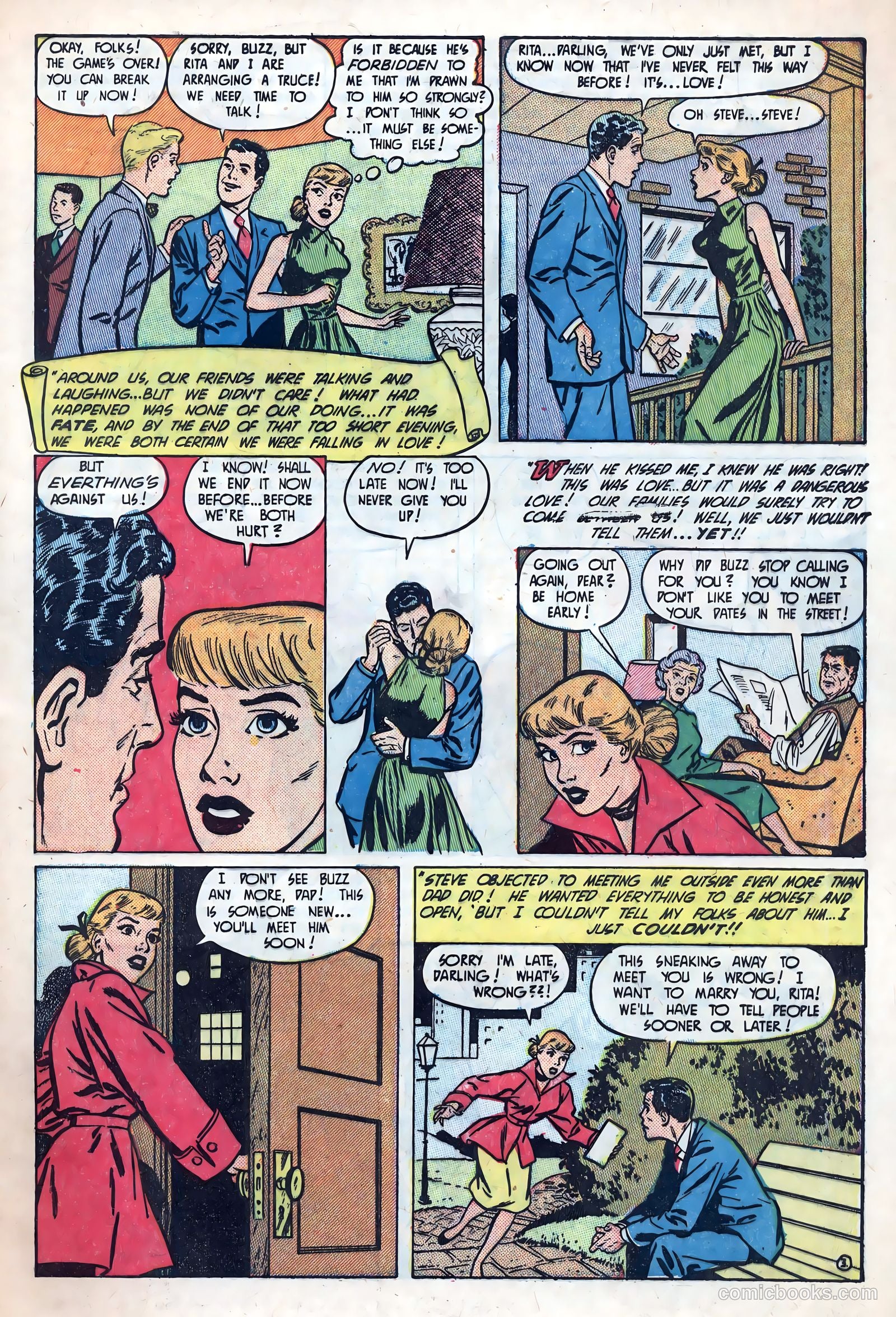 Best Romance #6 (1952) — page 4 of 36