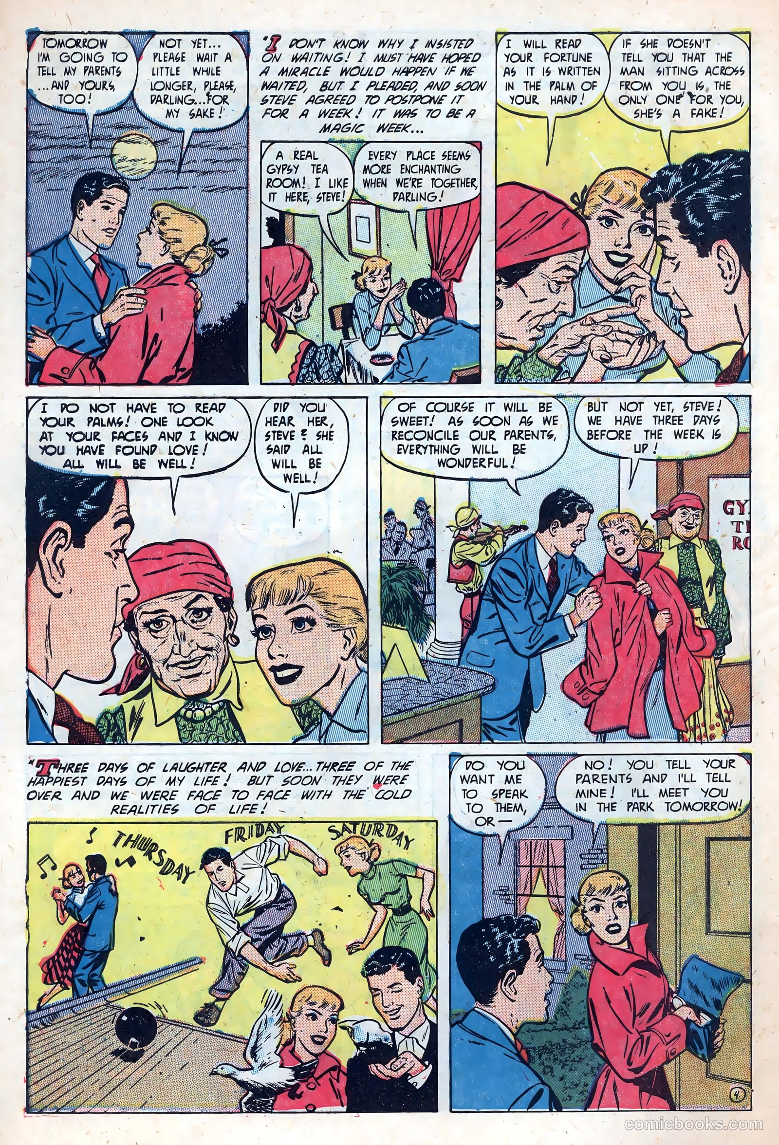 Best Romance #6 (1952) — page 5 of 36
