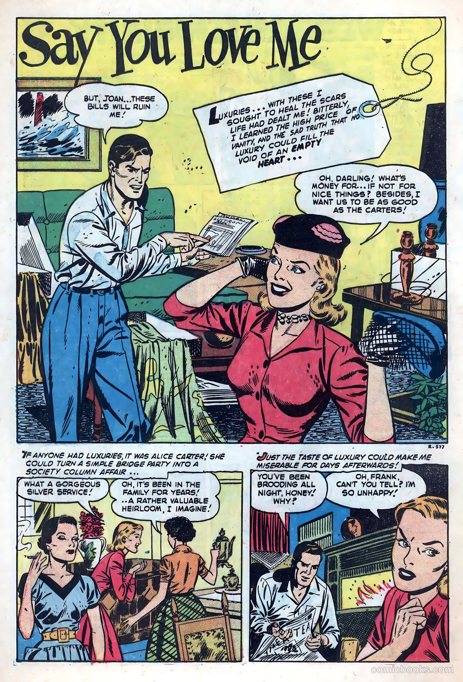 Best Romance #6 (1952) — page 11 of 36