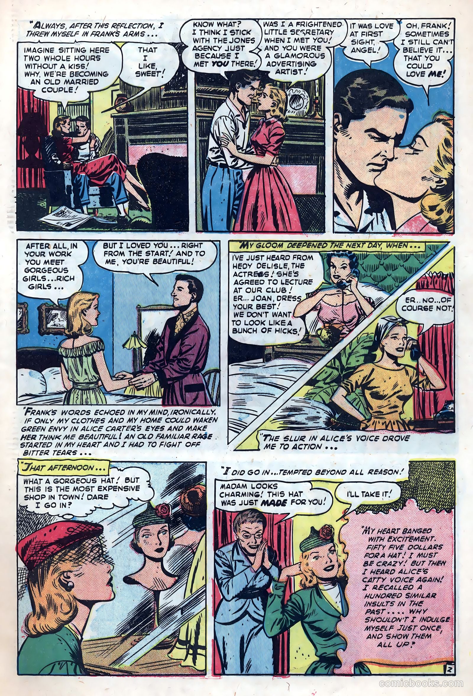 Best Romance #6 (1952) — page 12 of 36