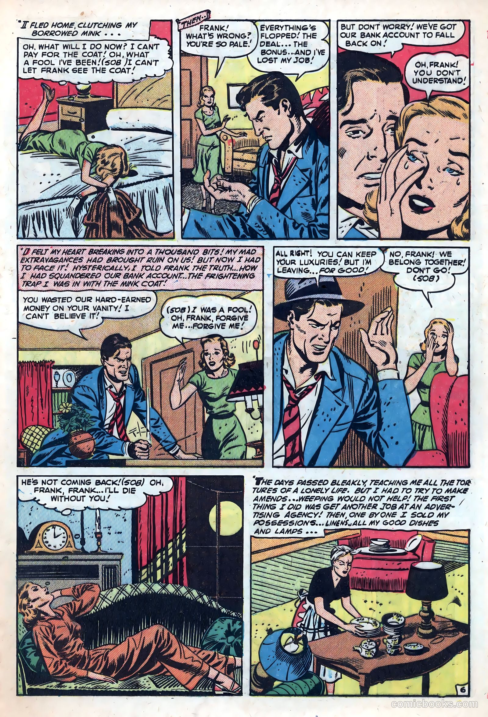 Best Romance #6 (1952) — page 16 of 36