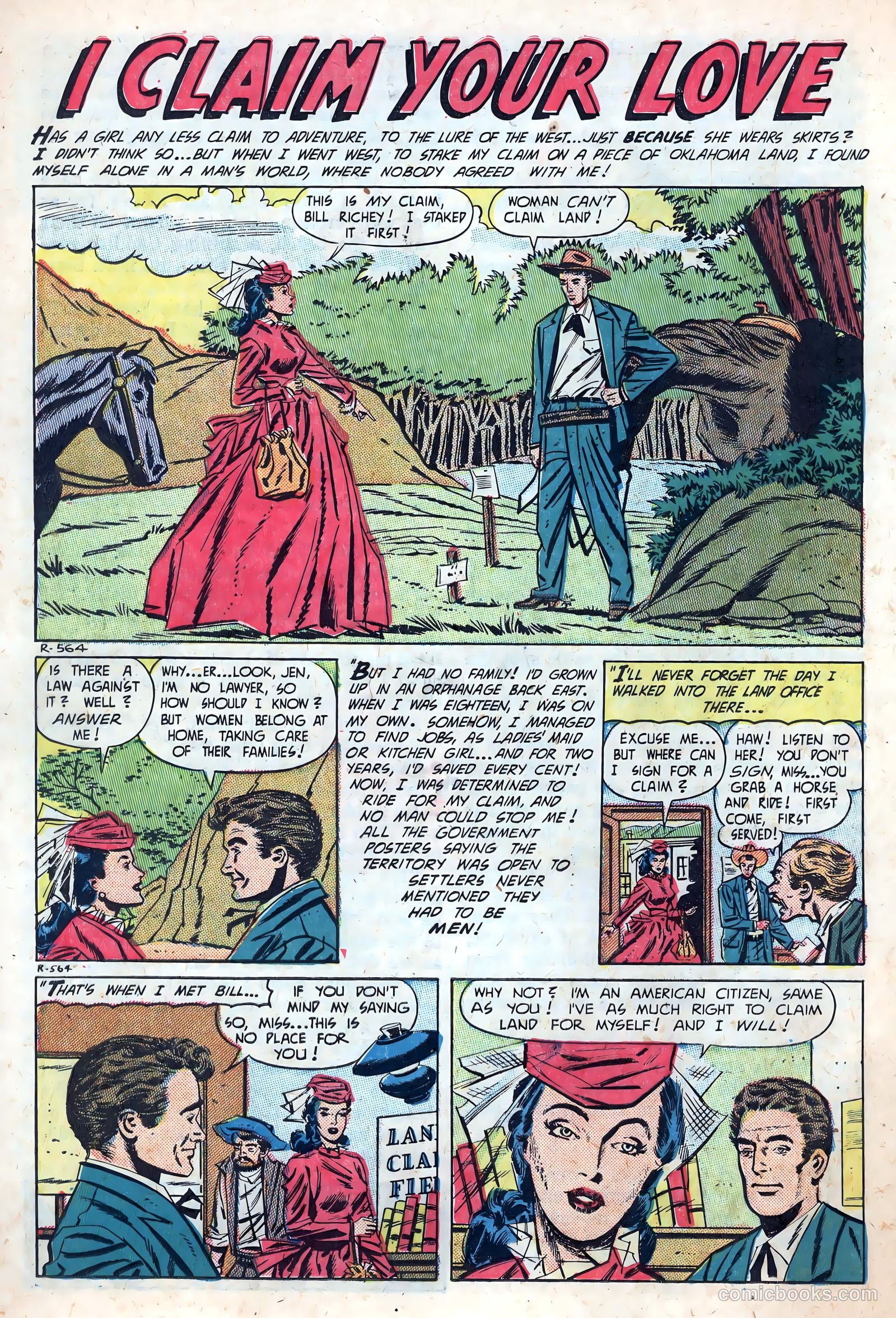 Best Romance #6 (1952) — page 21 of 36
