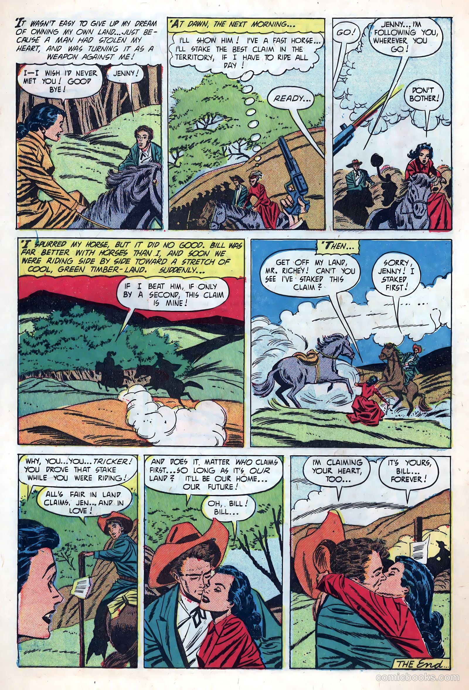 Best Romance #6 (1952) — page 23 of 36