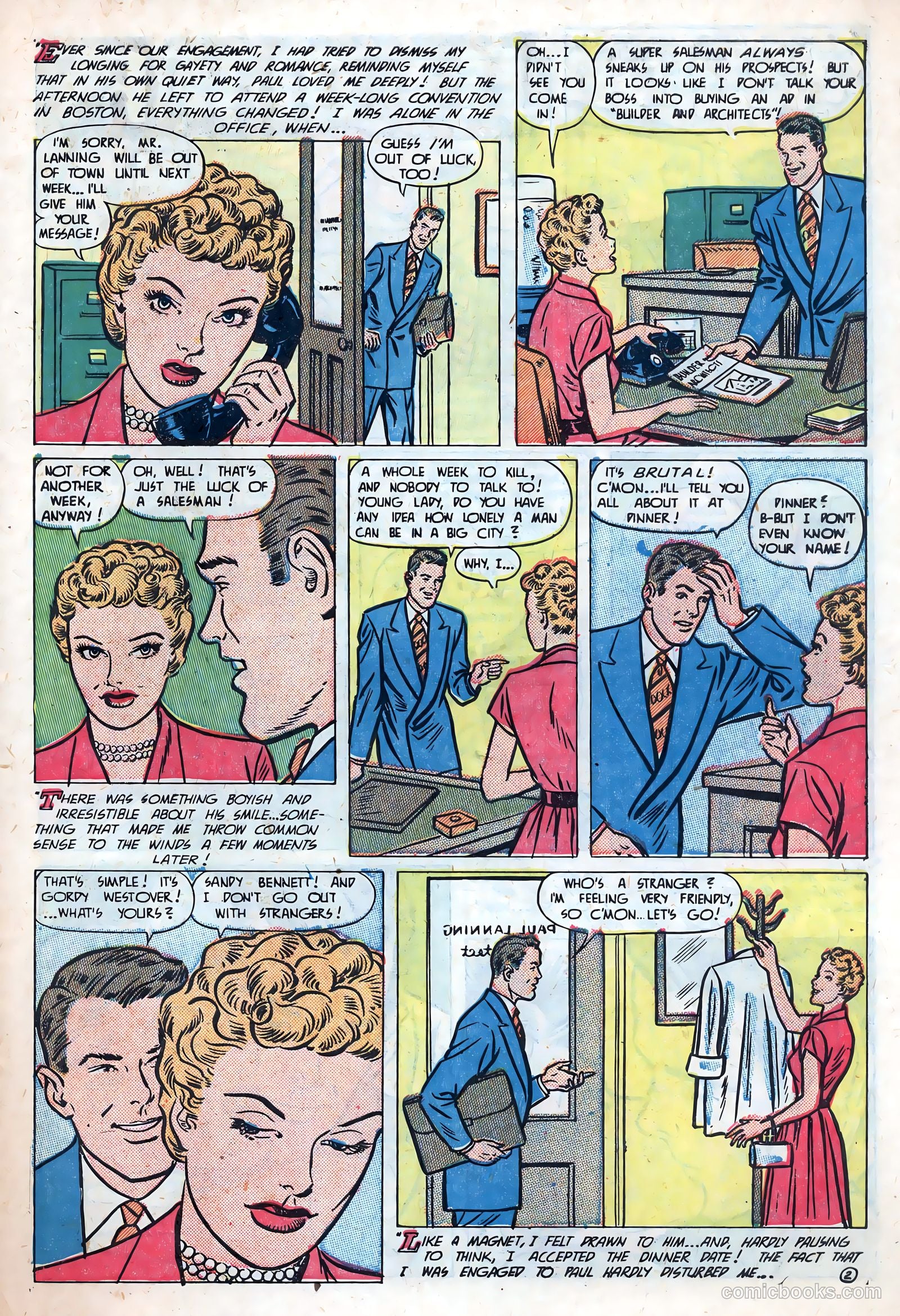 Best Romance #6 (1952) — page 26 of 36