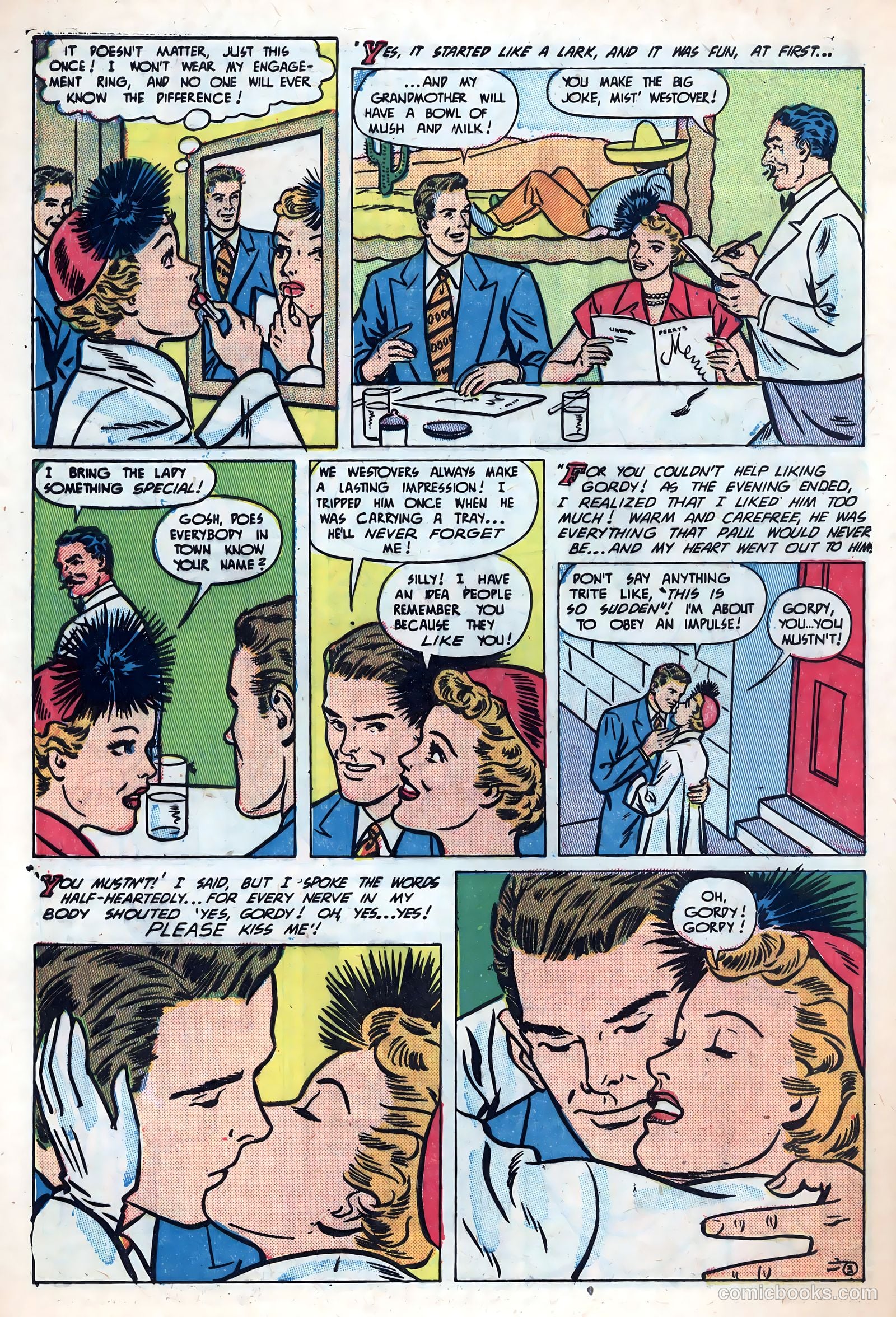 Best Romance #6 (1952) — page 27 of 36