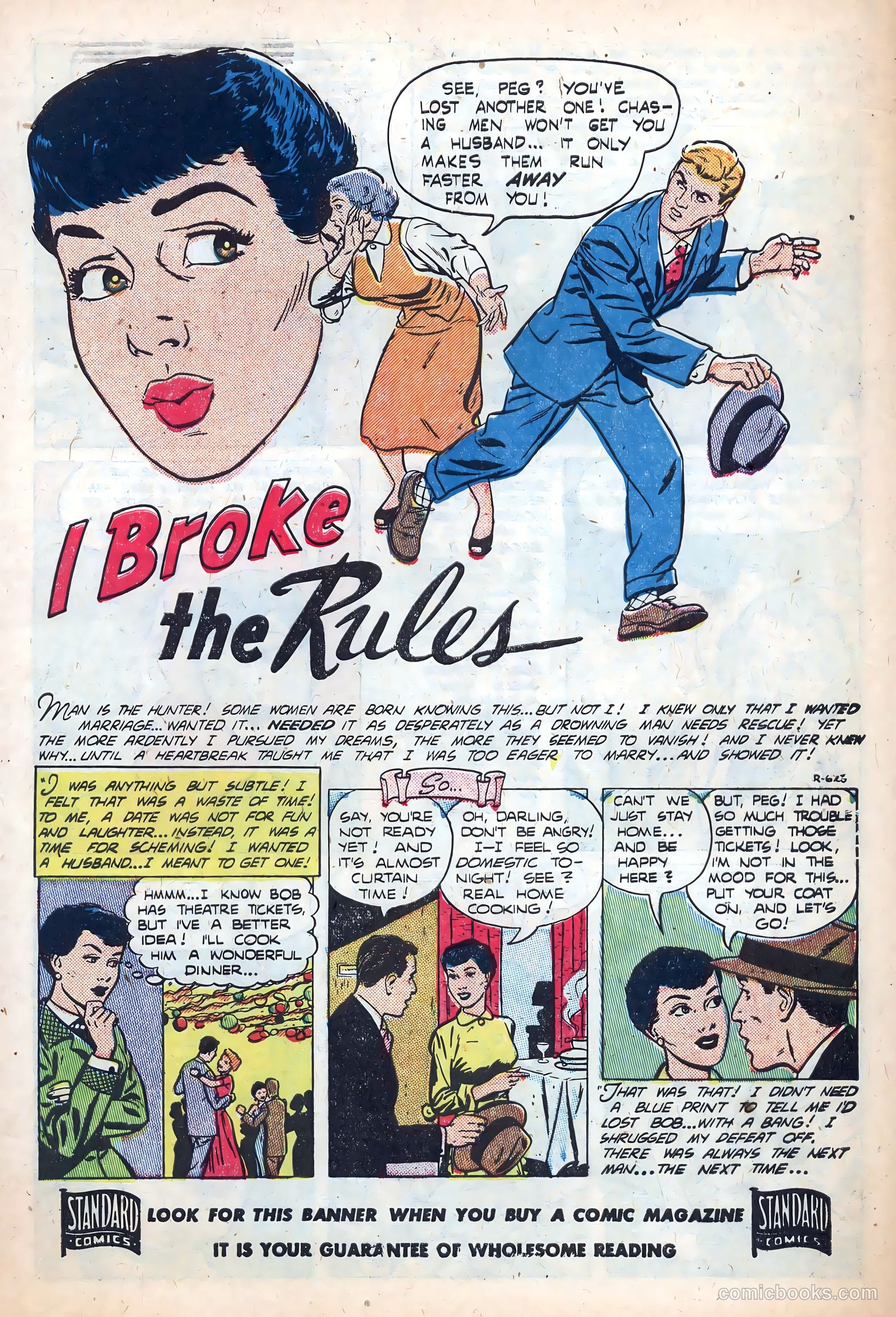 Best Romance #7 (1952) — page 3 of 36