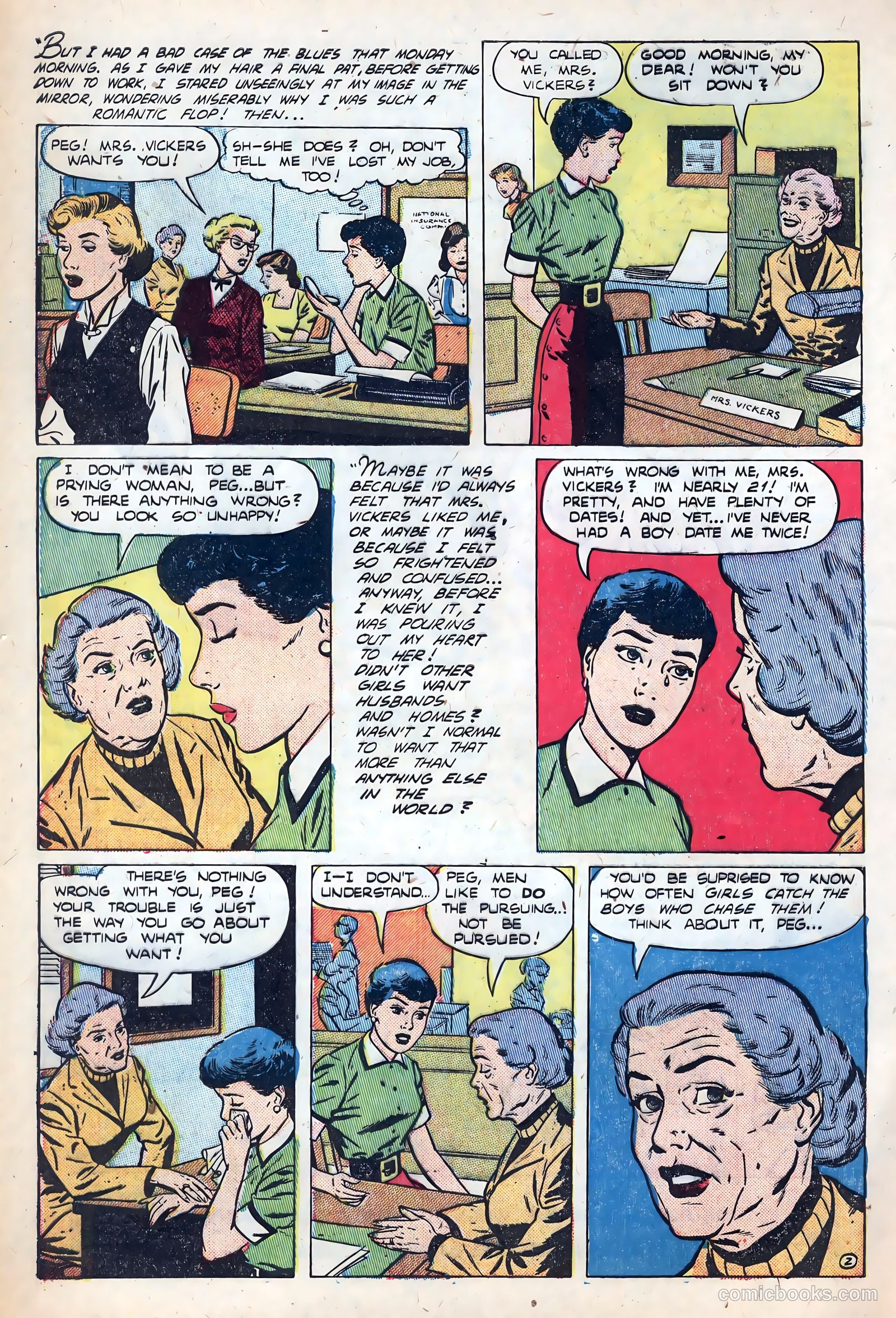 Best Romance #7 (1952) — page 4 of 36