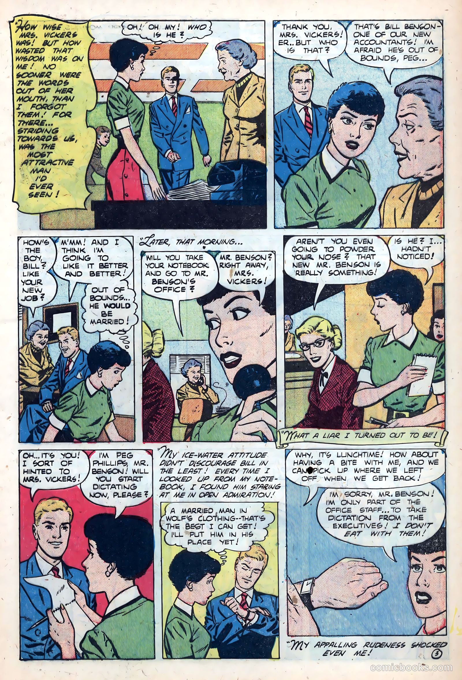 Best Romance #7 (1952) — page 5 of 36