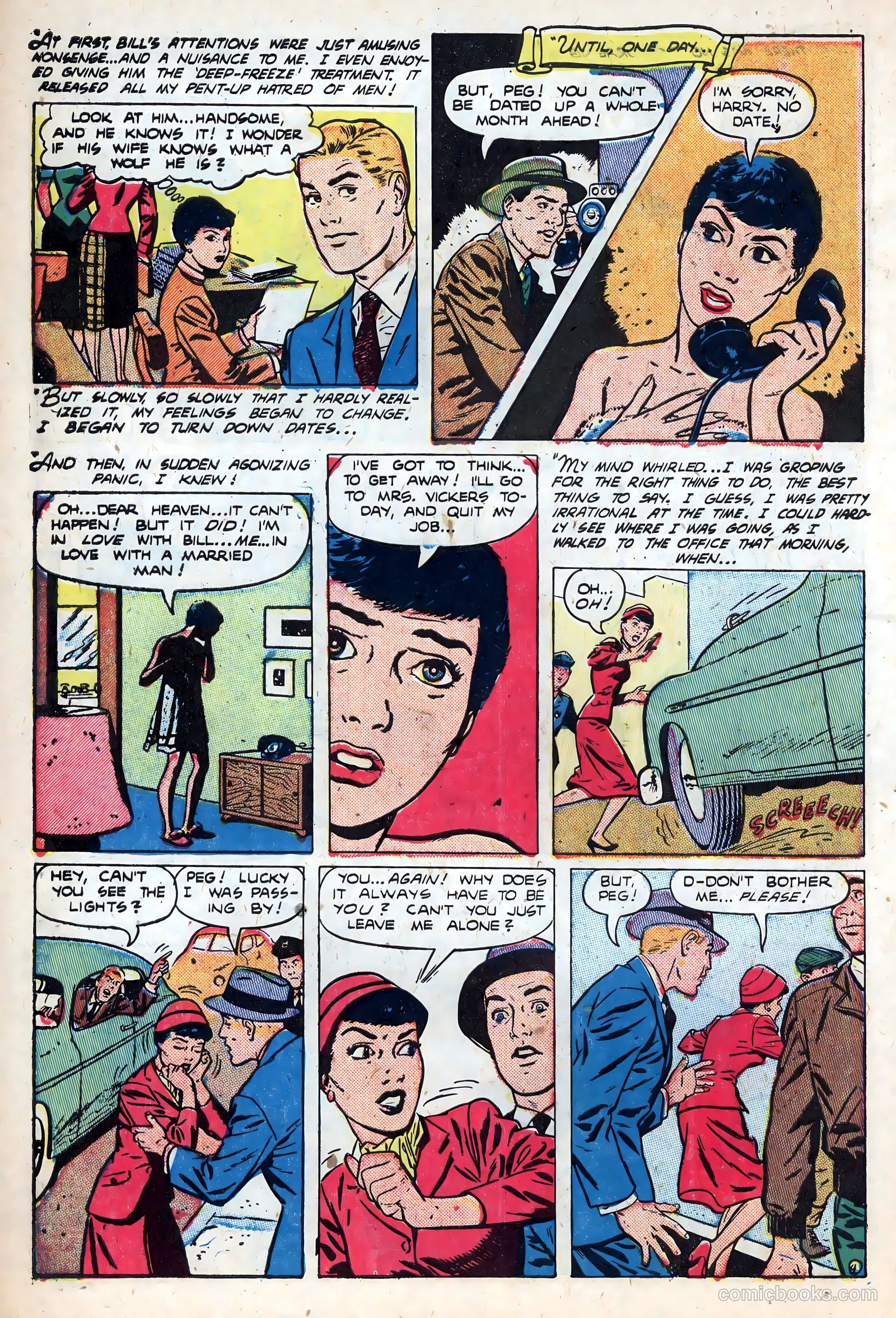 Best Romance #7 (1952) — page 6 of 36