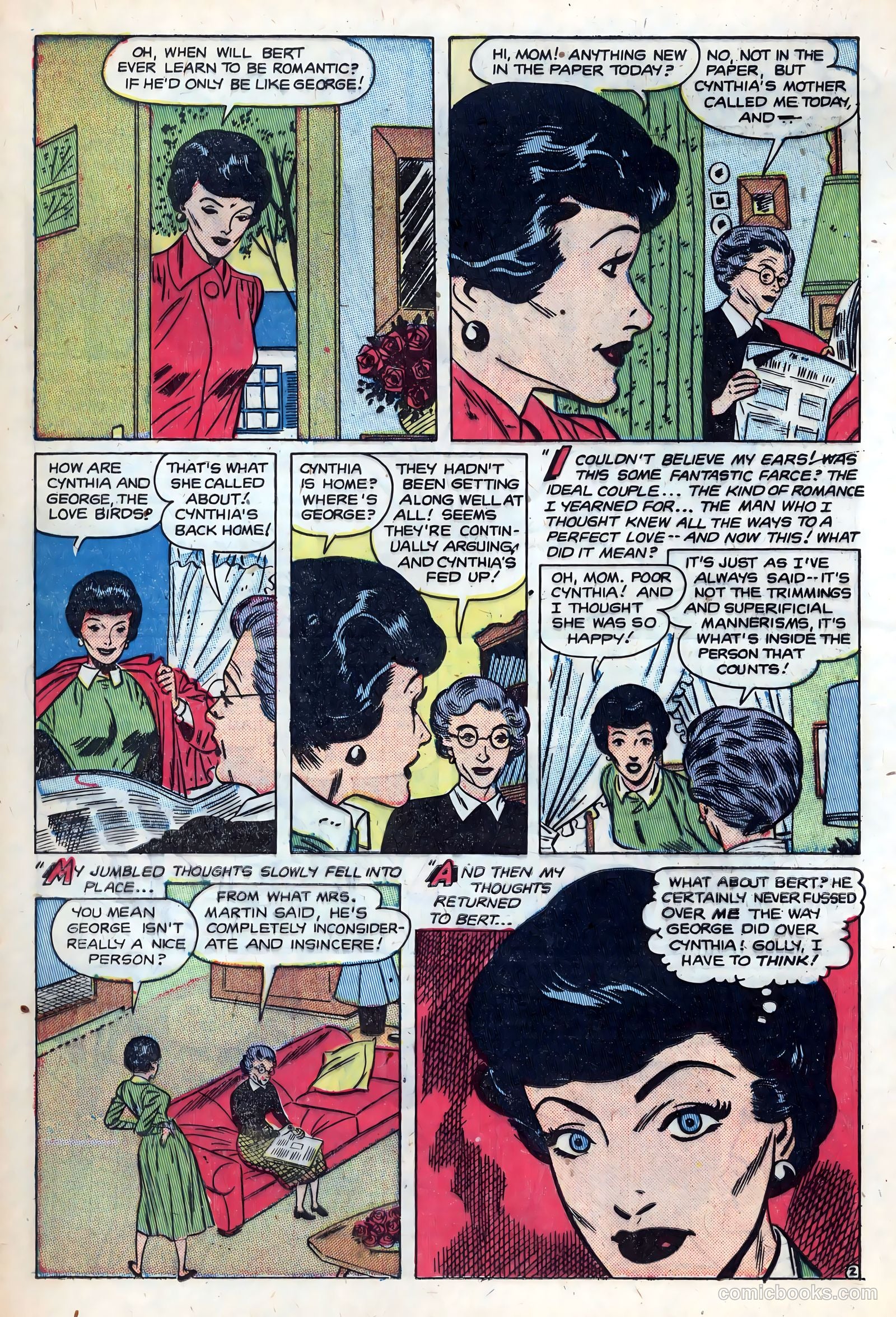 Best Romance #7 (1952) — page 12 of 36