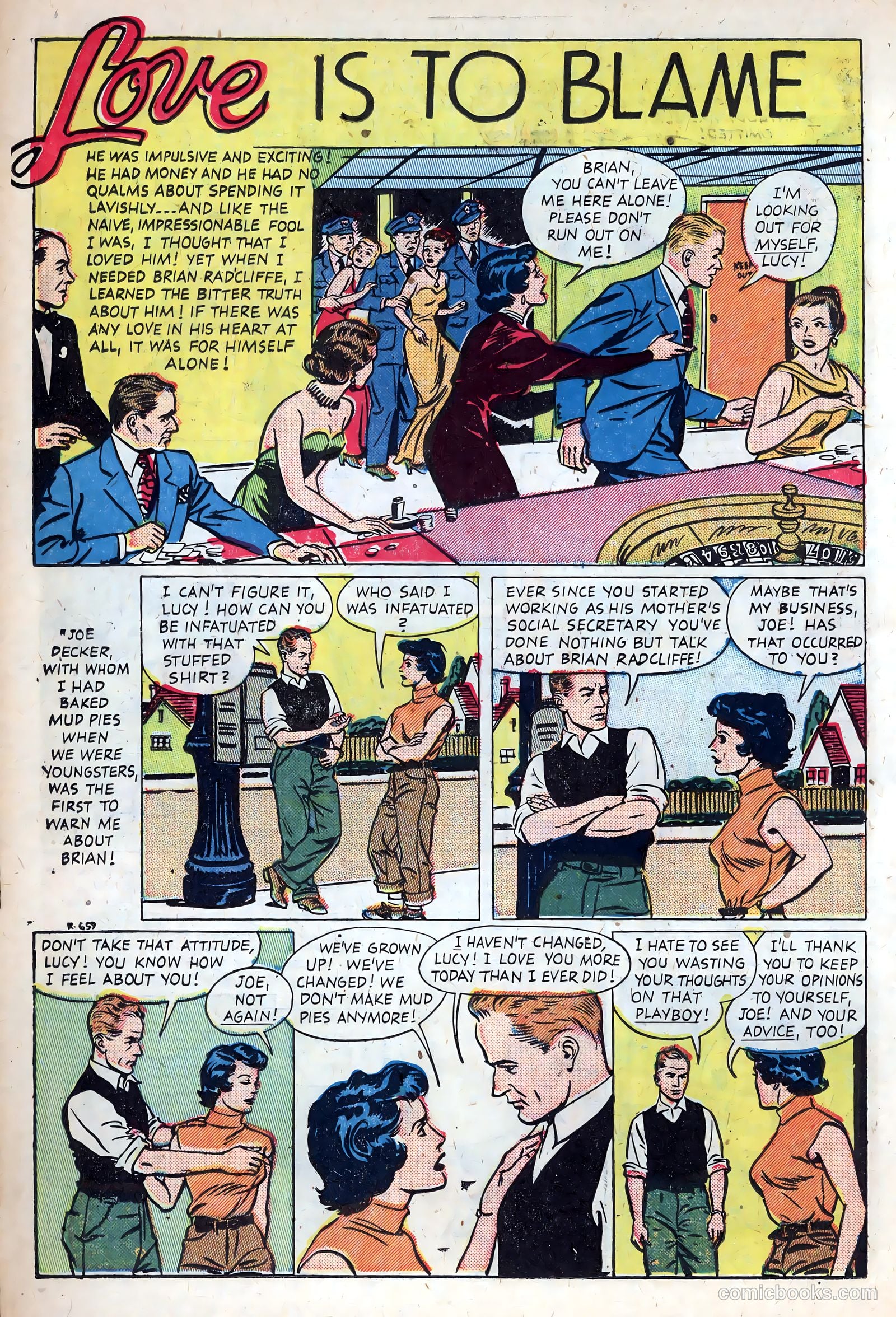 Best Romance #7 (1952) — page 14 of 36