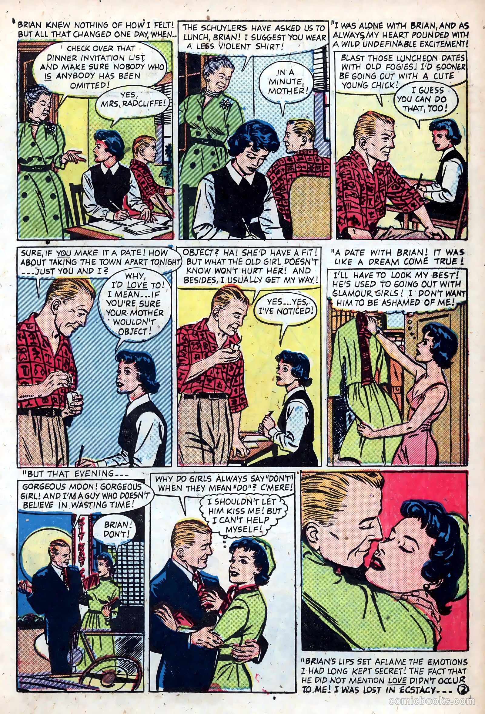 Best Romance #7 (1952) — page 15 of 36