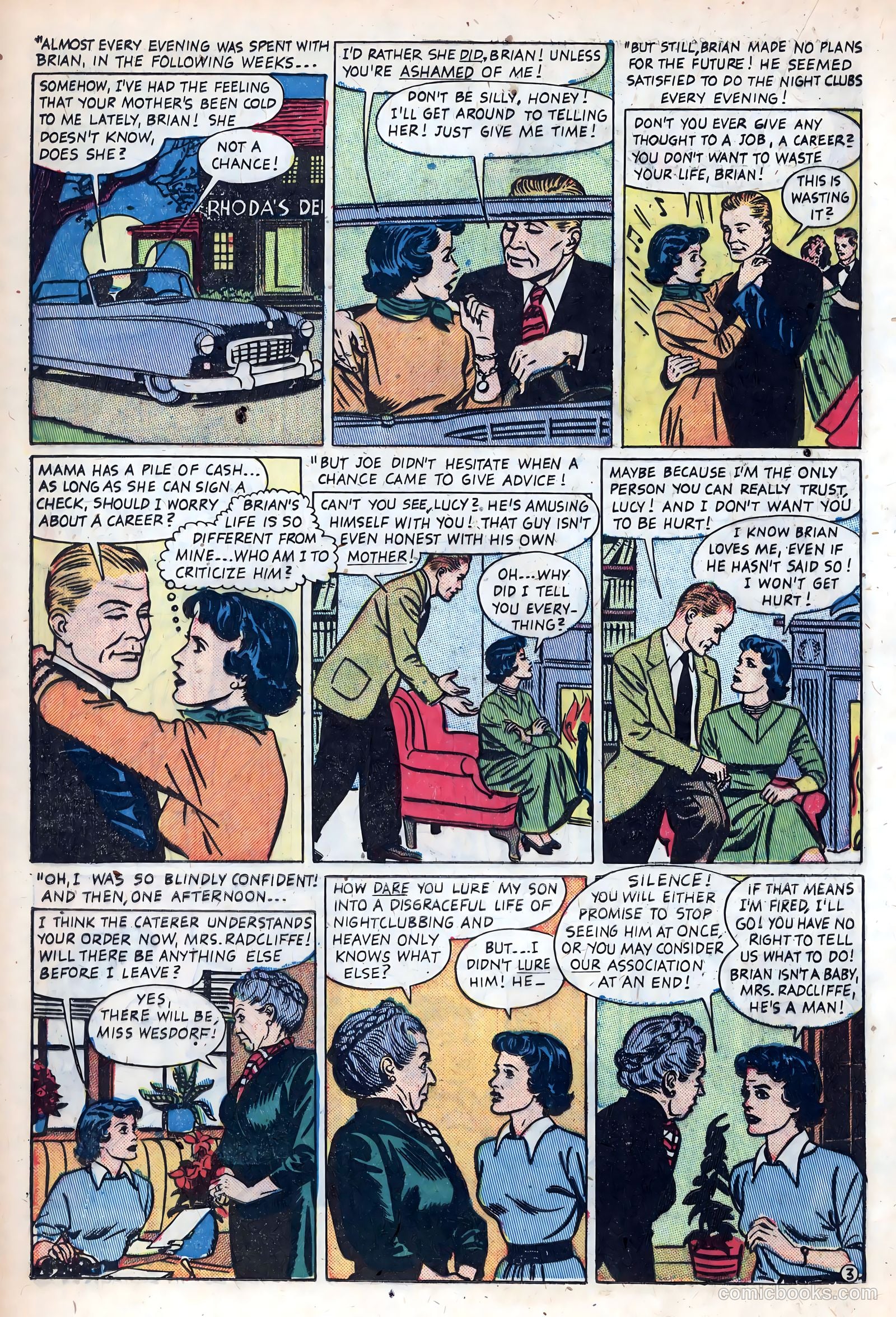 Best Romance #7 (1952) — page 16 of 36