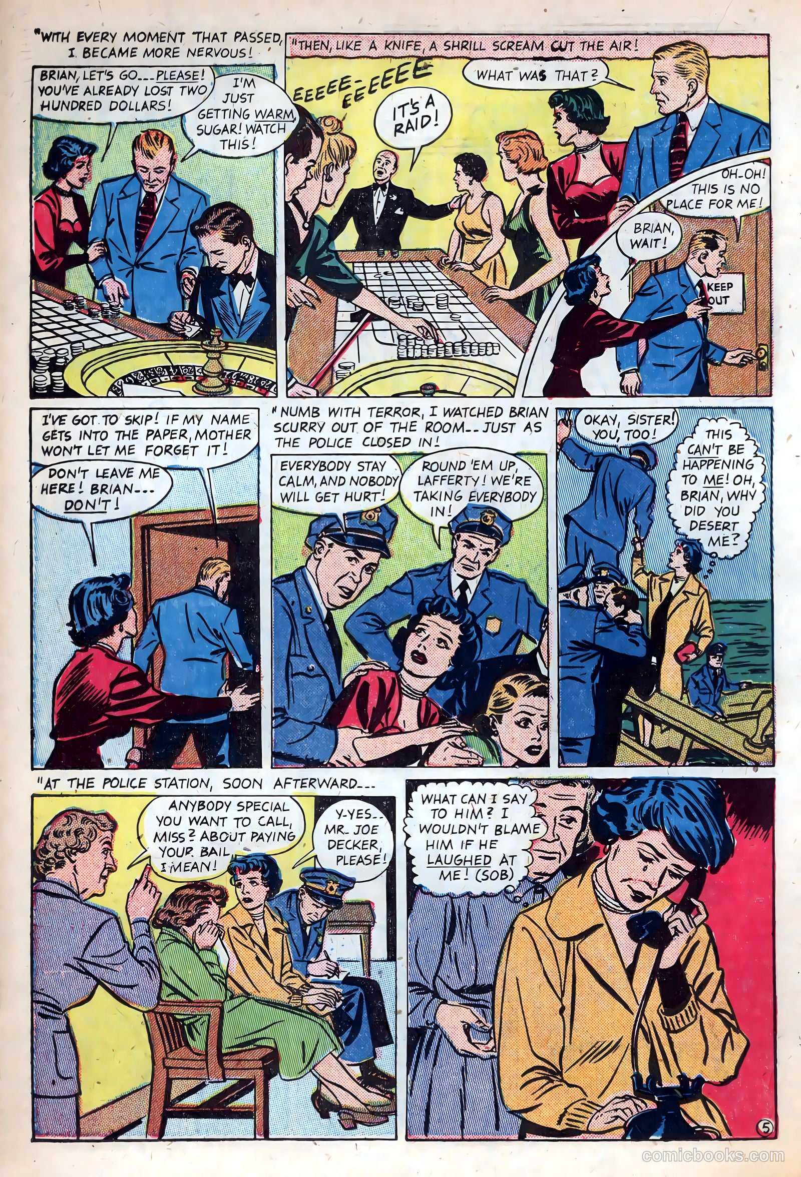 Best Romance #7 (1952) — page 18 of 36
