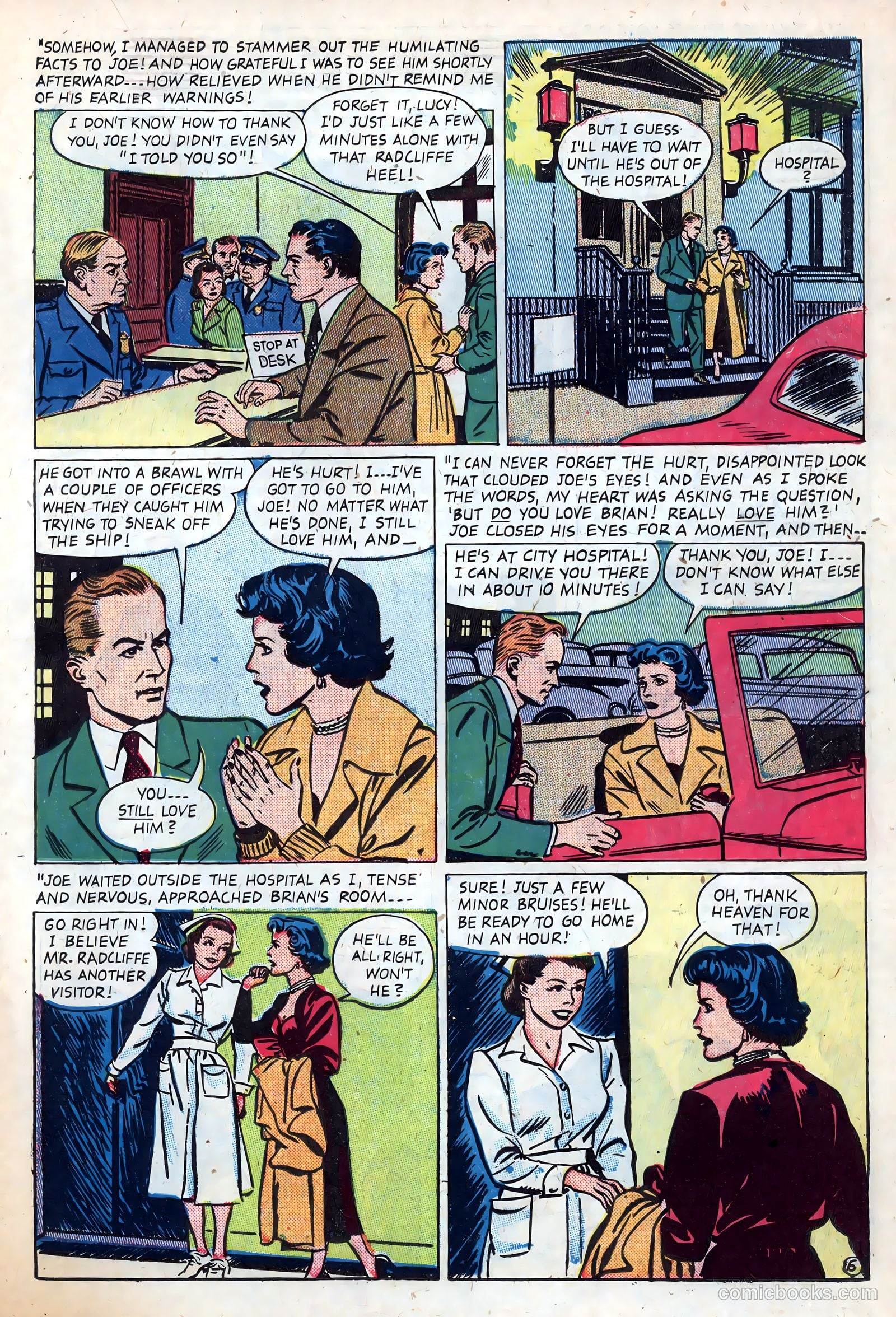 Best Romance #7 (1952) — page 19 of 36